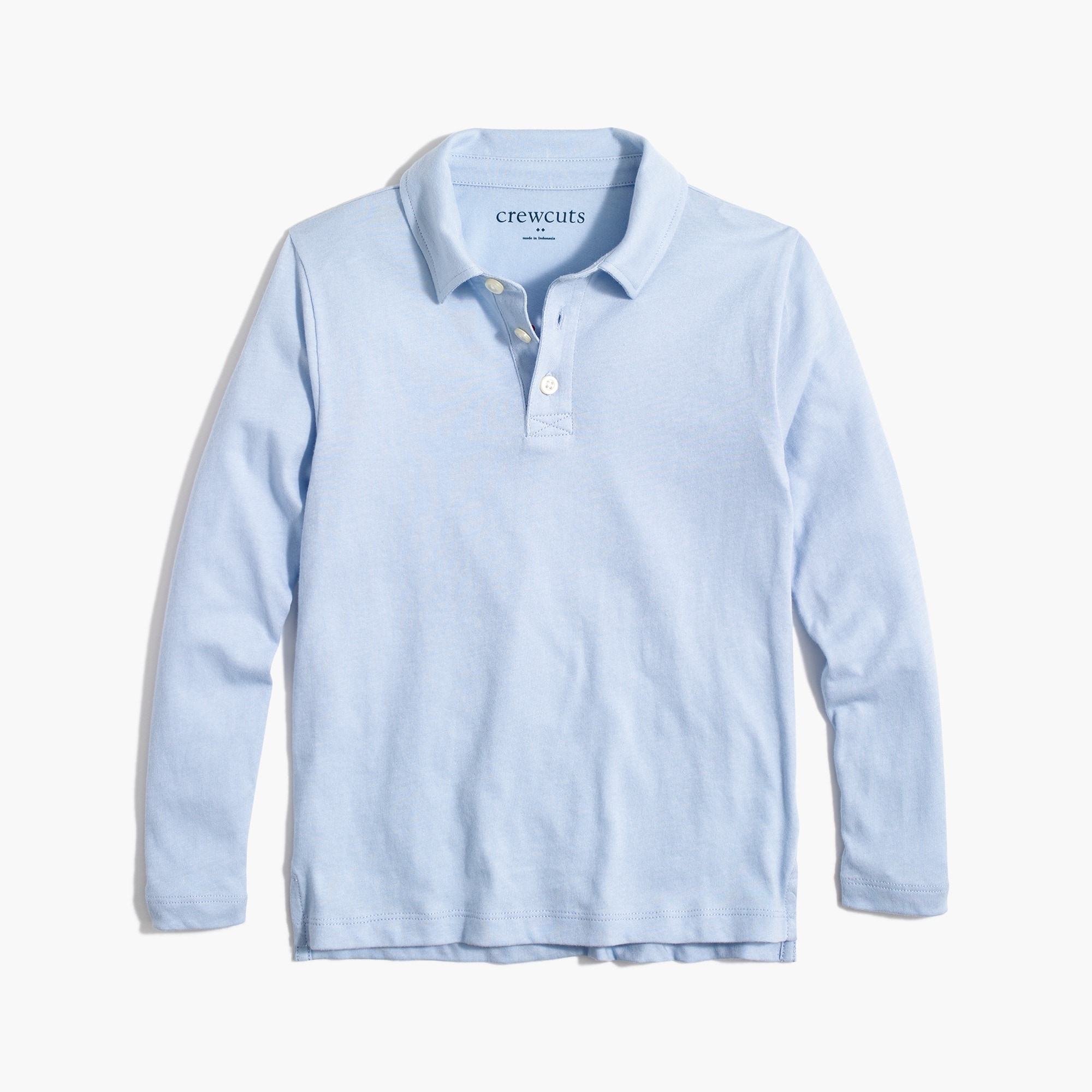 kids' long-sleeve polo shirt for boys