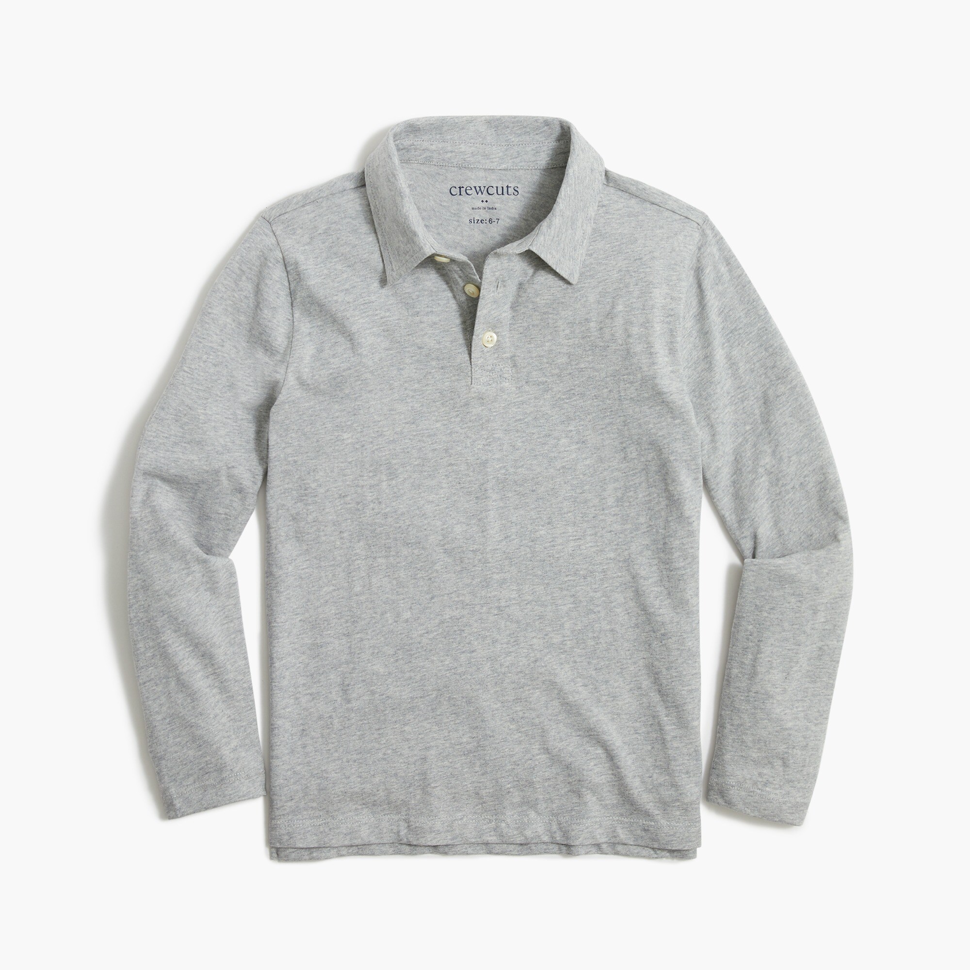 Kids' long-sleeve polo shirt