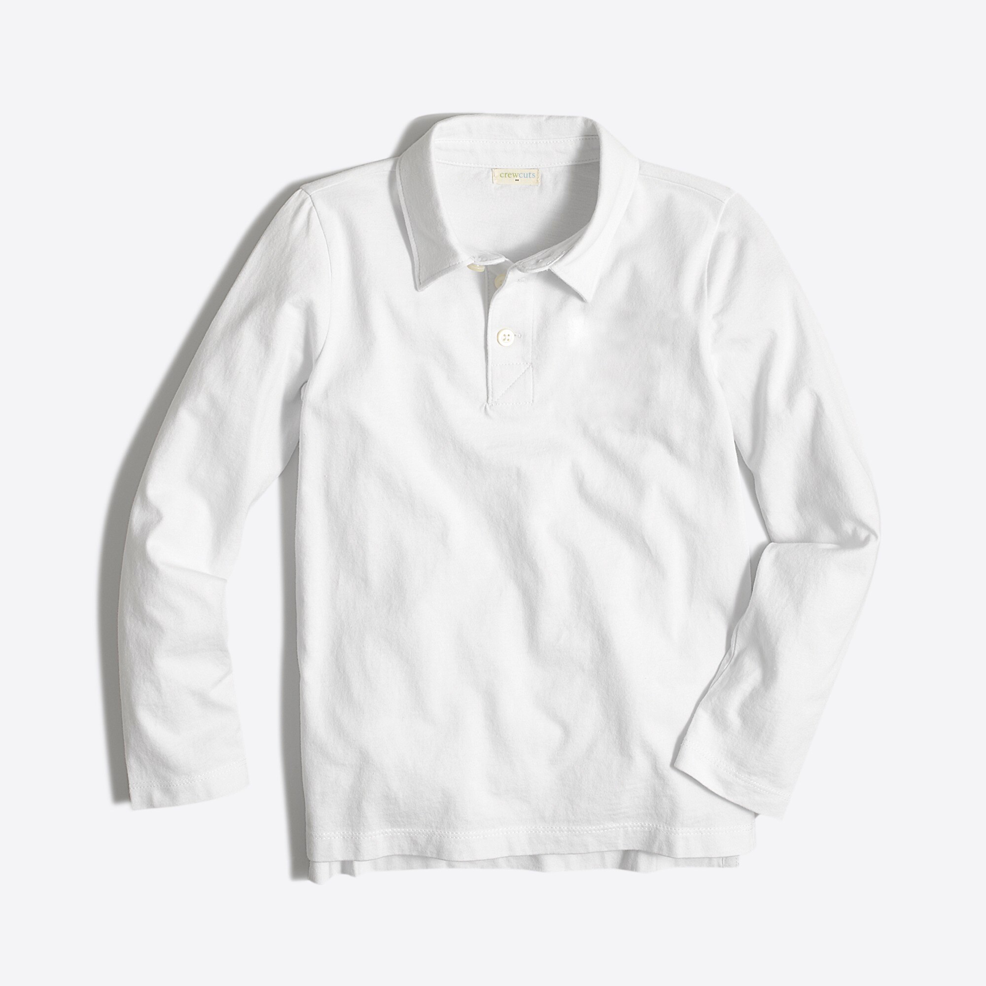 kids' long-sleeve polo shirt for boys