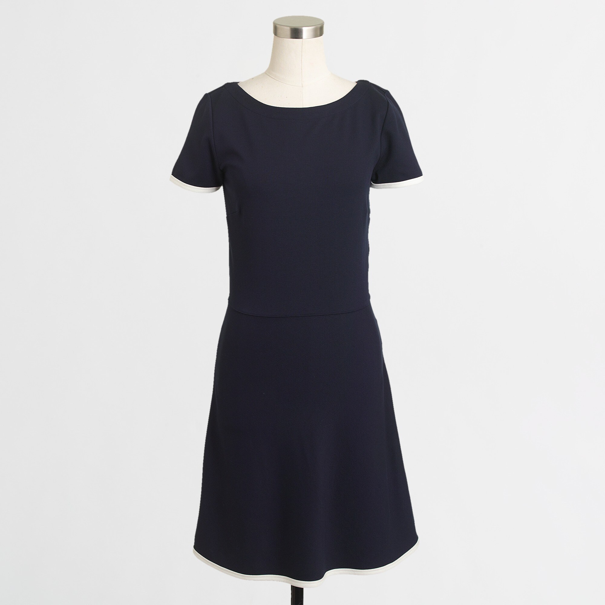 Factory tipped ponte dress