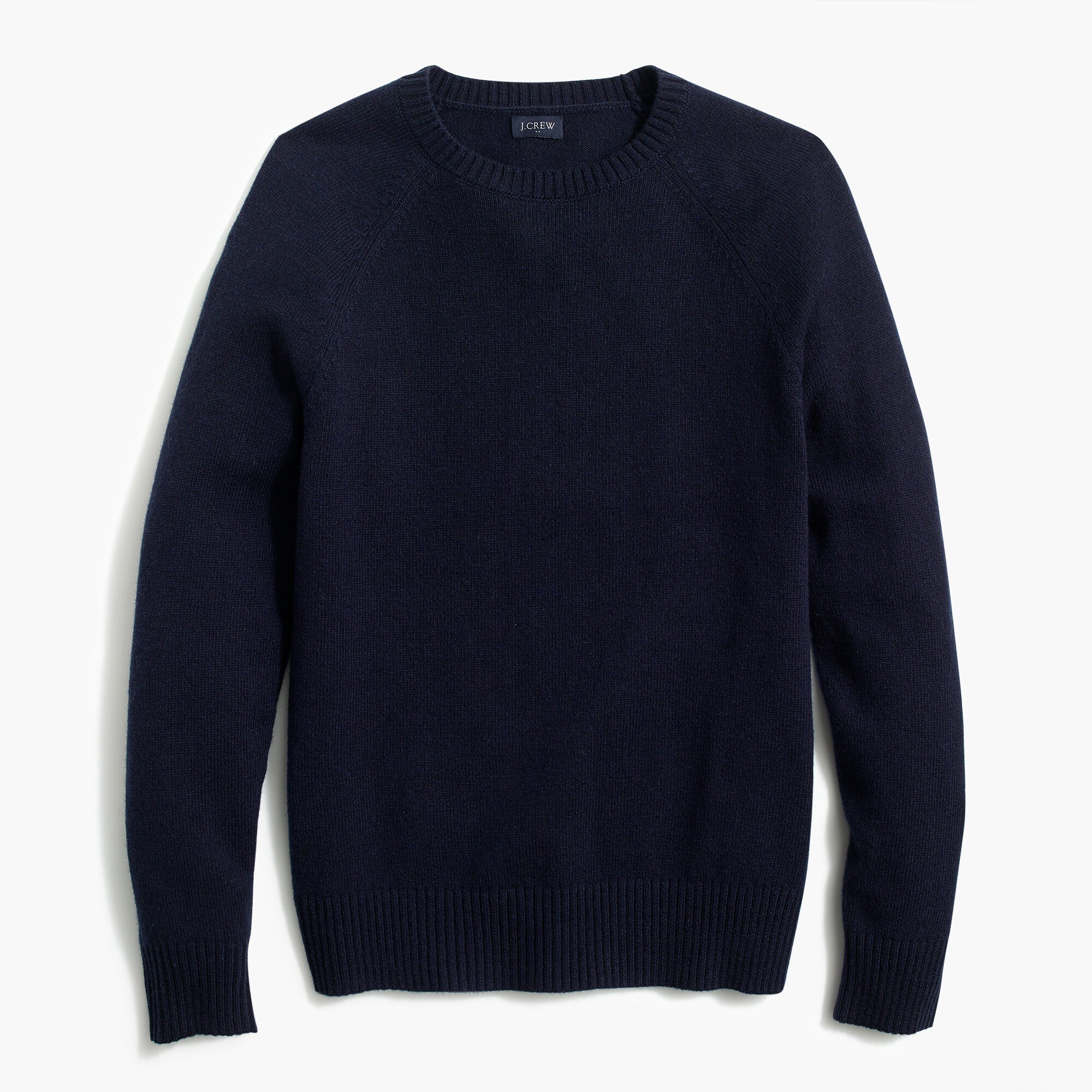 mens Crewneck sweater in supersoft lambswool blend