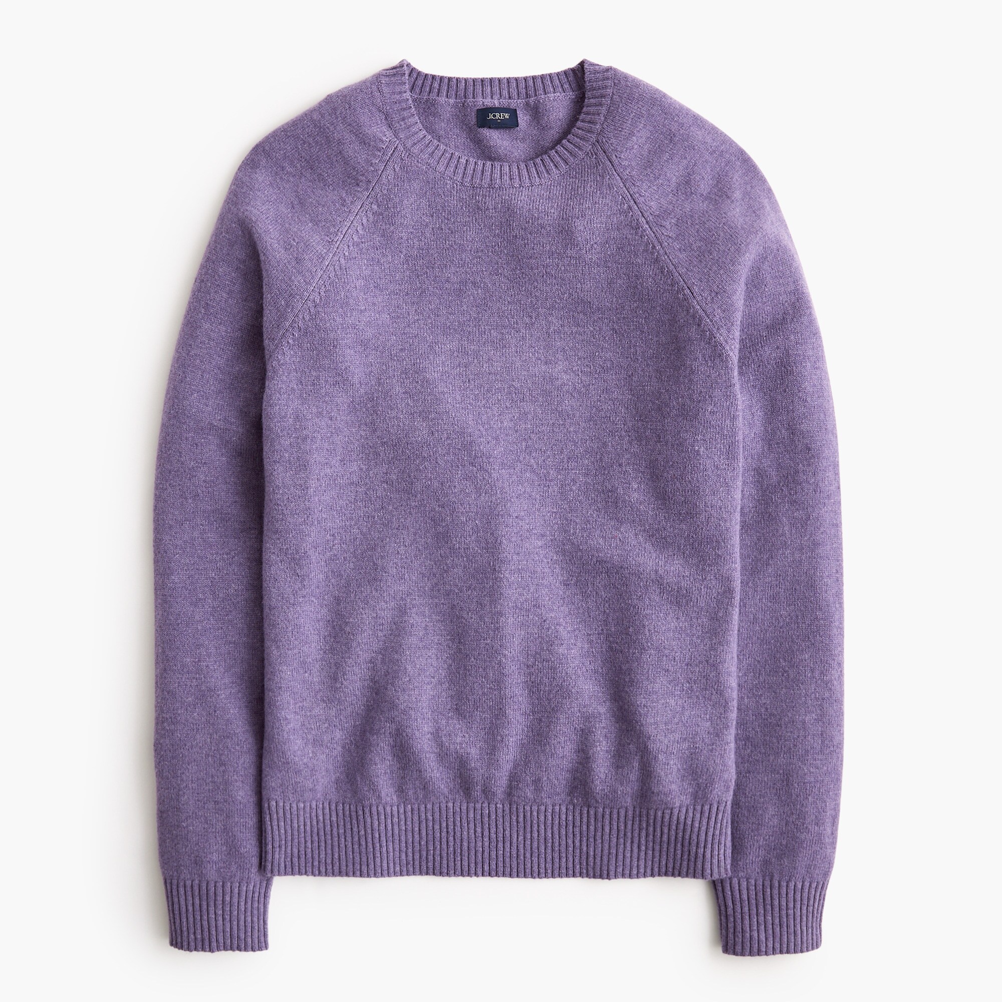 Crewneck sweater in supersoft lambswool blend