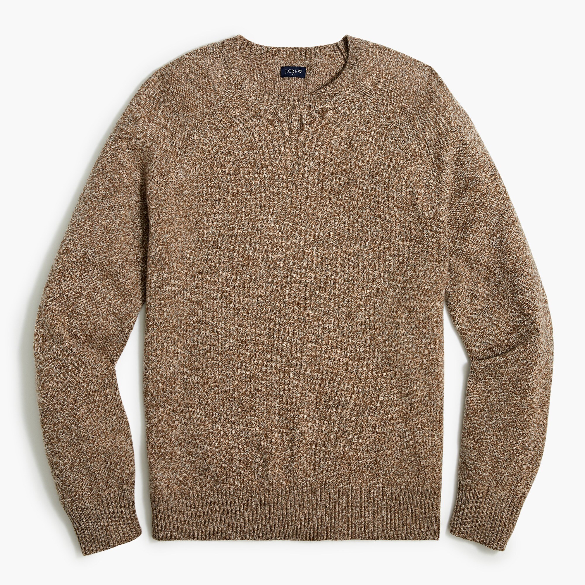 Crewneck sweater in supersoft lambswool blend