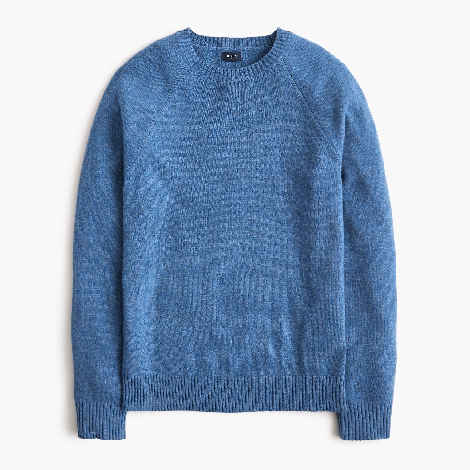 mens Crewneck sweater in supersoft lambswool blend