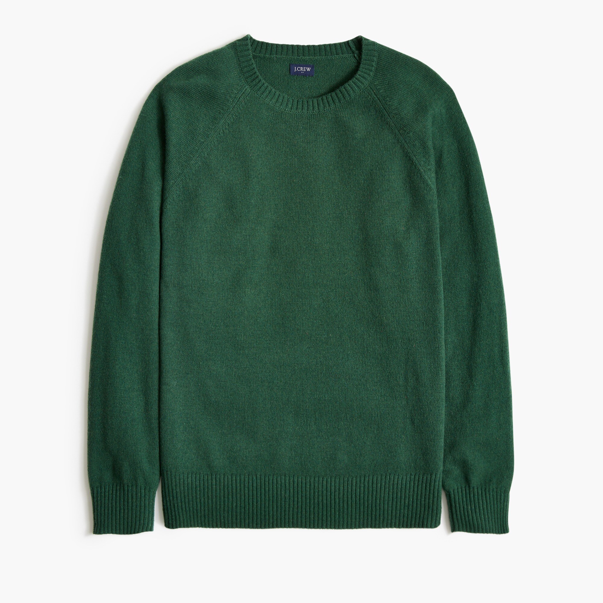 mens Crewneck sweater in supersoft lambswool blend