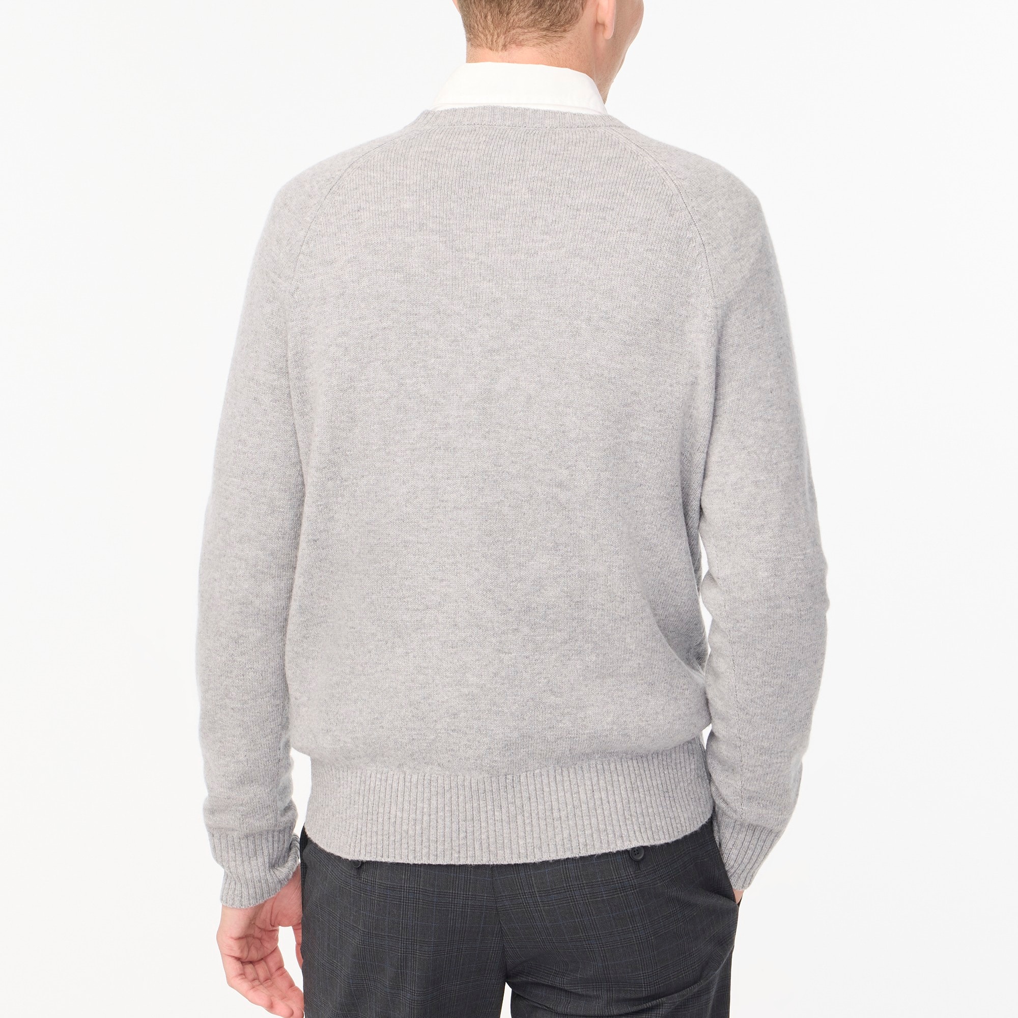 Crewneck sweater supersoft lambswool blend