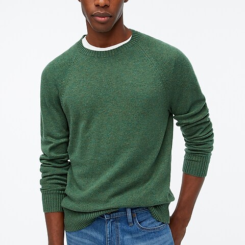 mens Crewneck sweater in supersoft wool blend