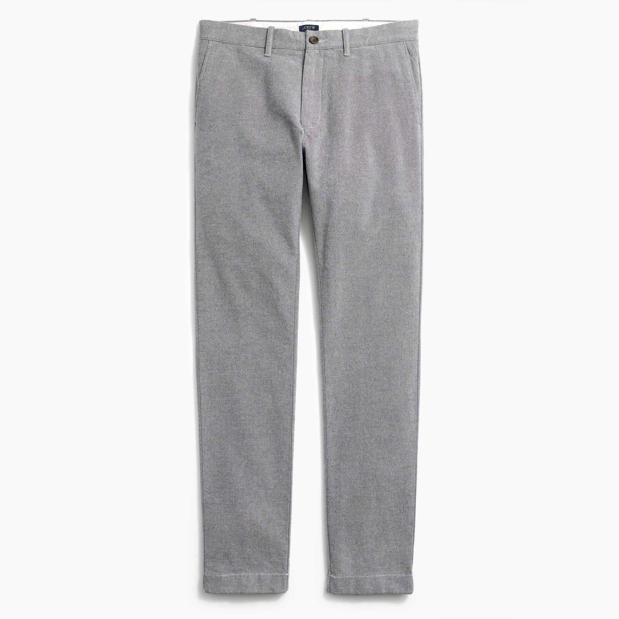 Slim-fit flex brushed twill pant