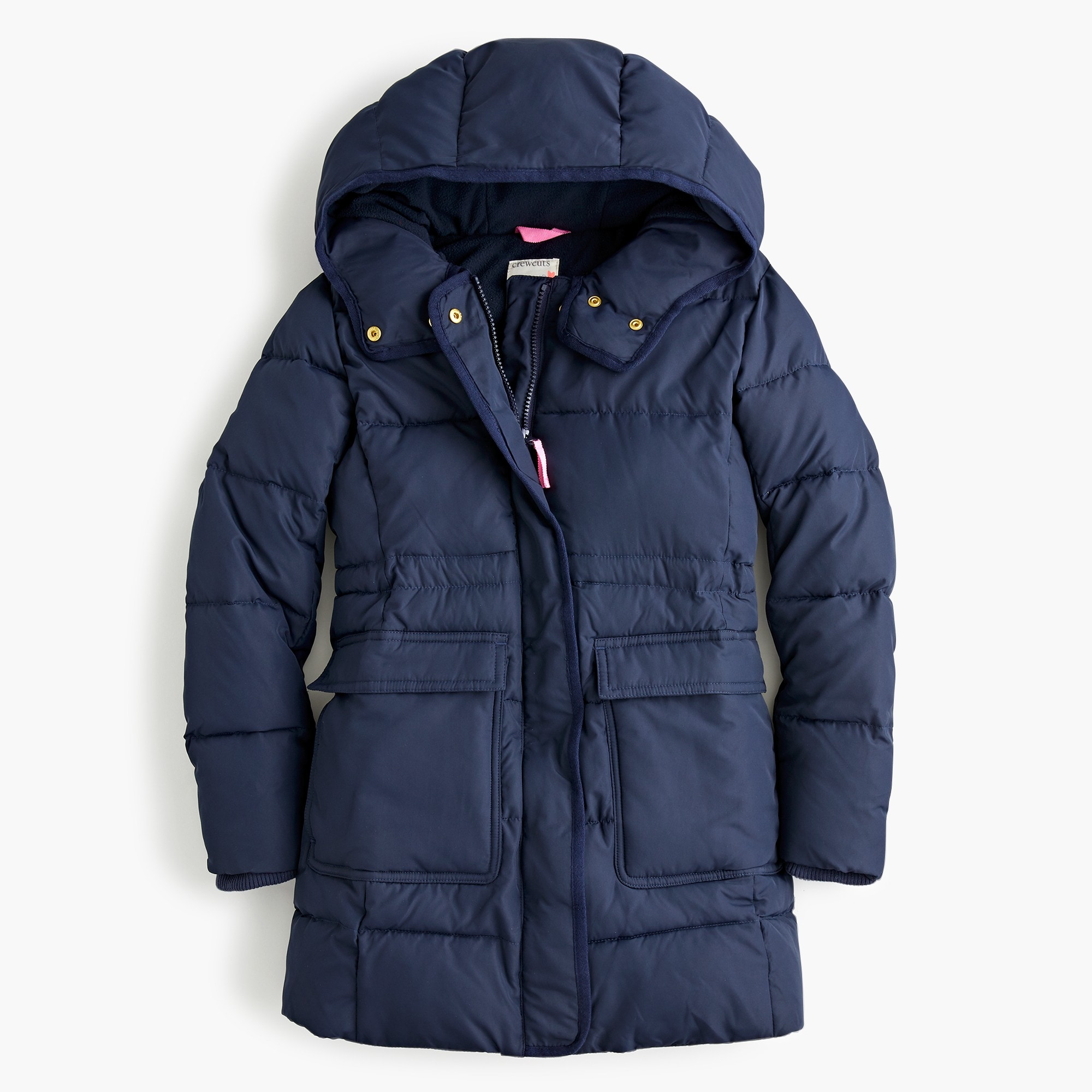Girls' classic parka with eco-friendly PrimaLoft®