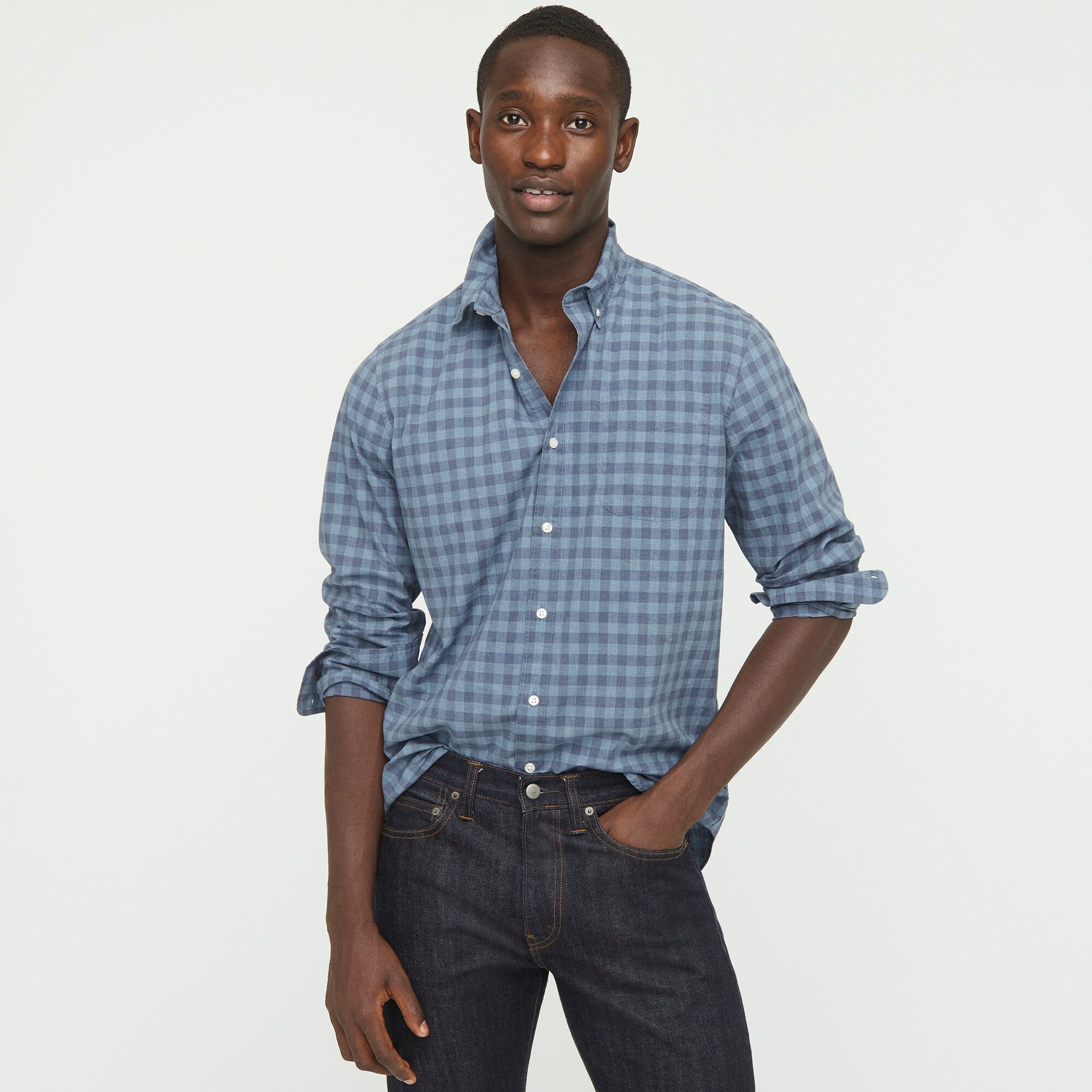 j crew slim untucked