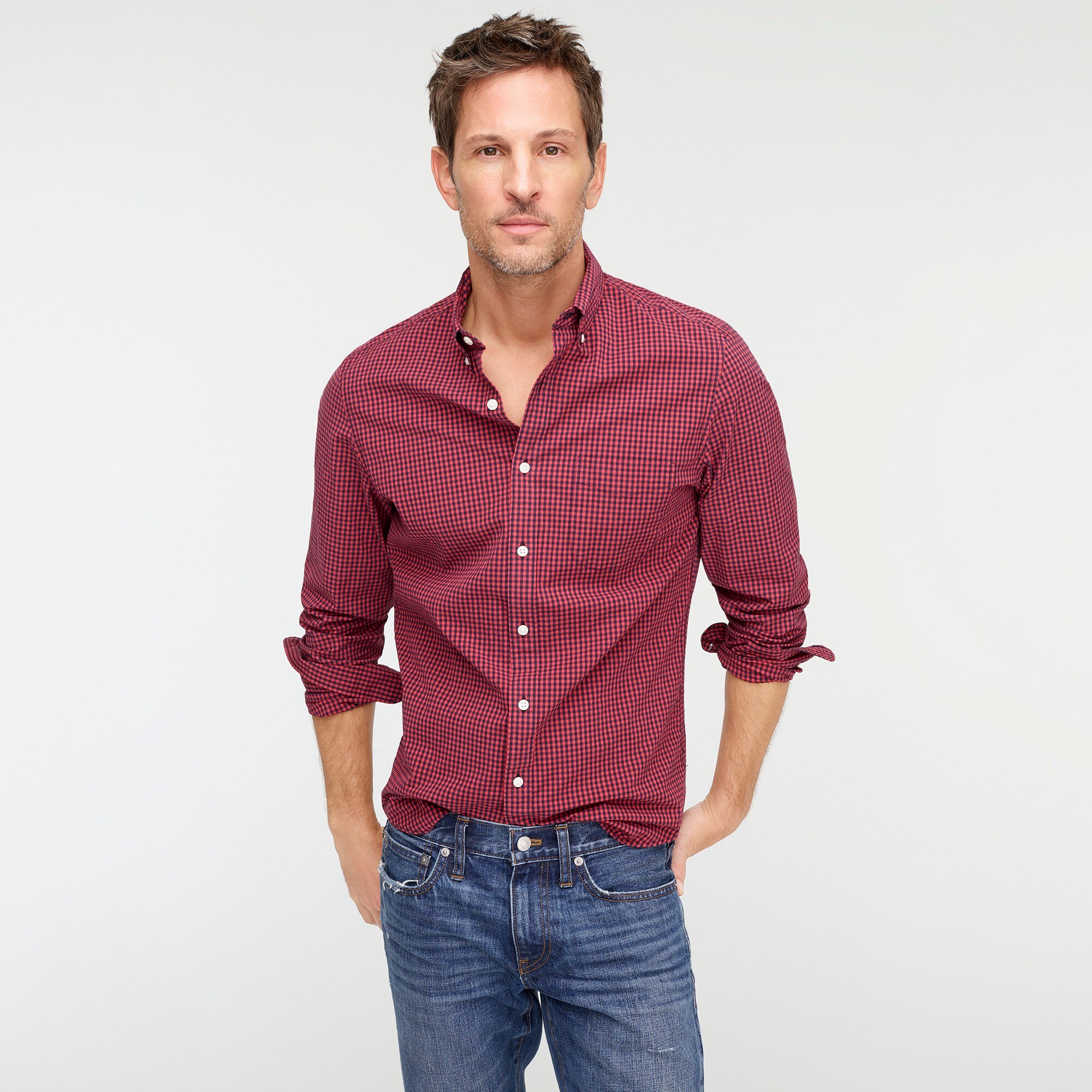 j crew slim untucked