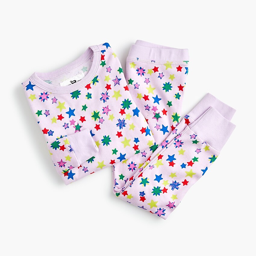Kids’ pajama set in confetti stars