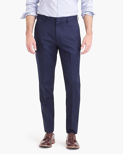 j.crew: ludlow classic-fit unstructured suit pant in english cotton-wool twill for men