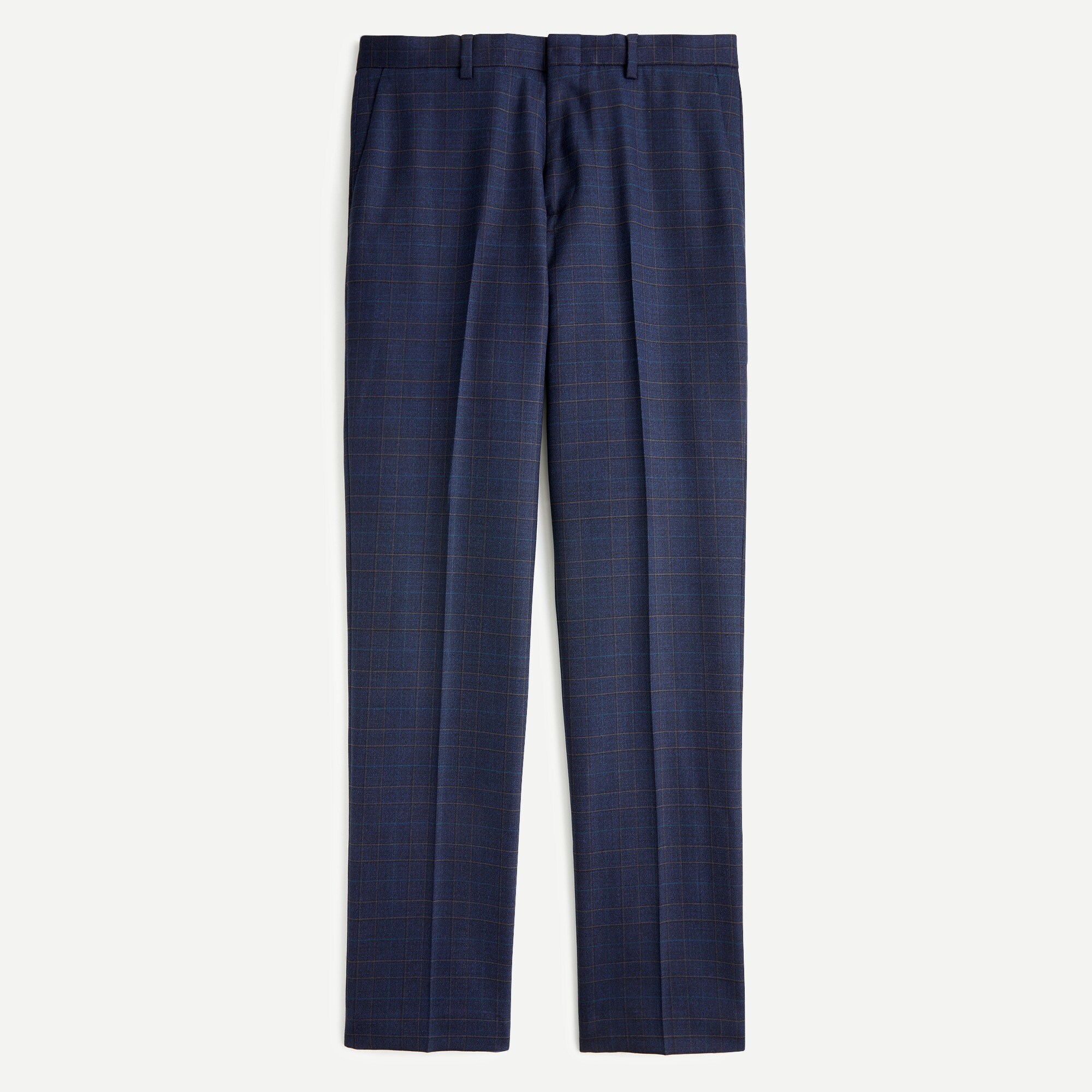 green emerald velvet dress Men's Vintage Herringbone Blue Tweed Pants by StudioSuits