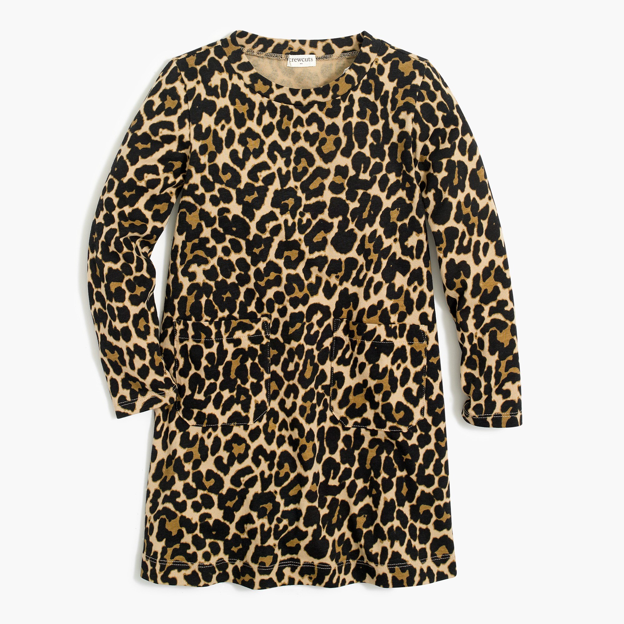 girls' leopard-print dress for girls
