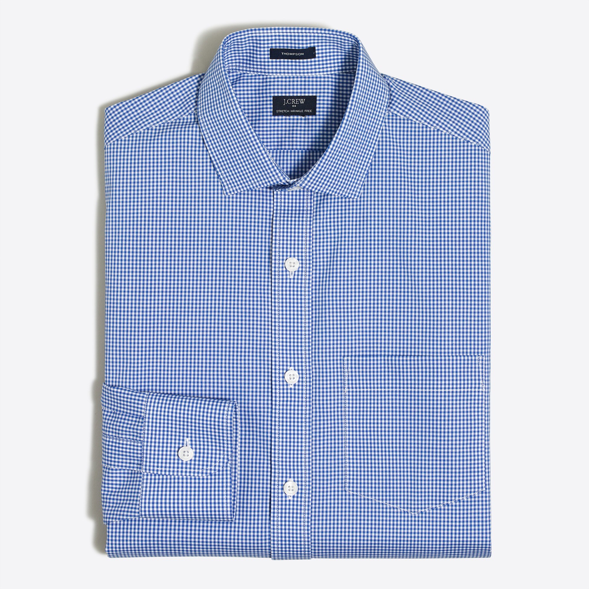 Thompson regular flex wrinkle-free dress shirt