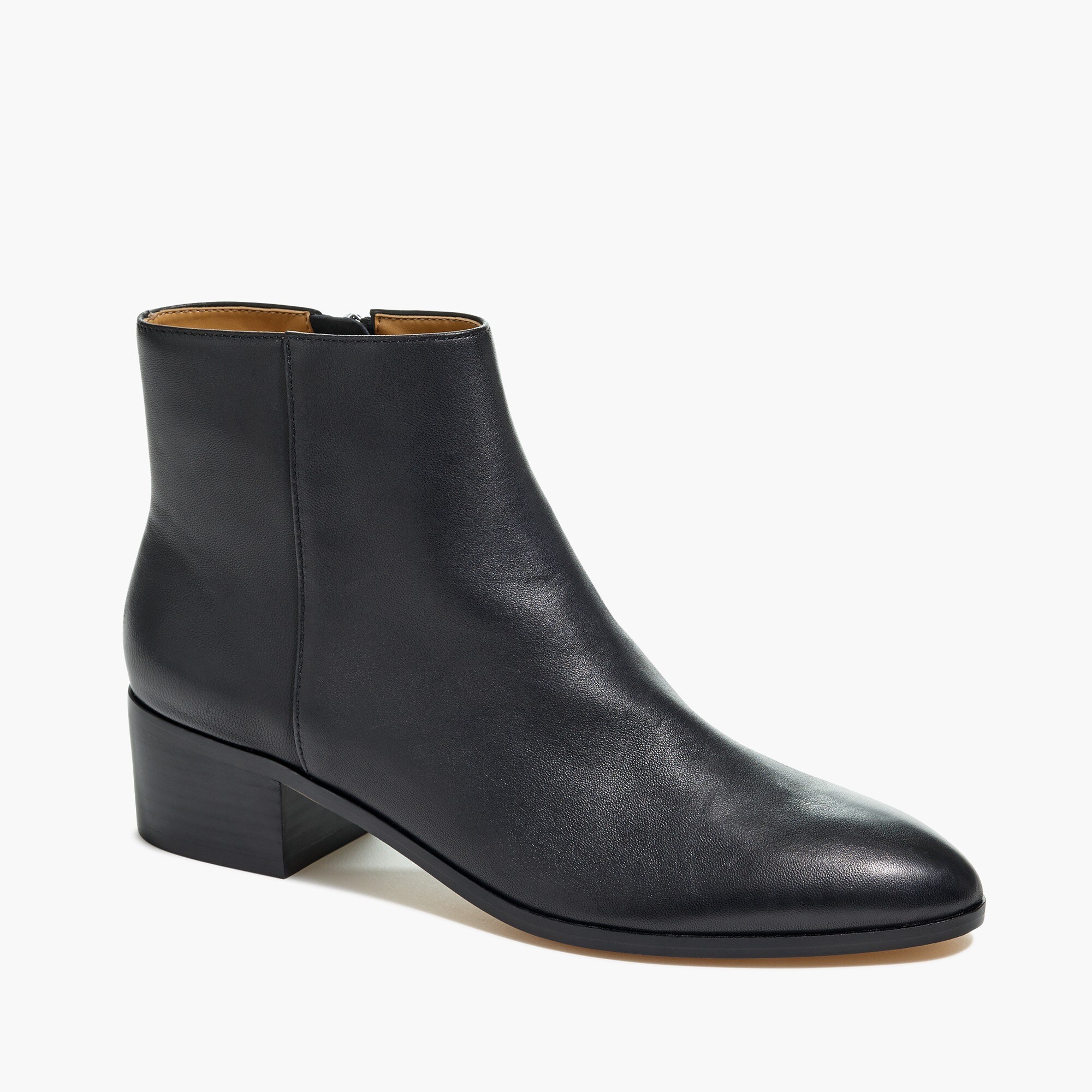 walker leather ankle boots for women