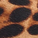 Leopard calf hair smoking loafers LEOPARD factory: leopard calf hair smoking loafers for women