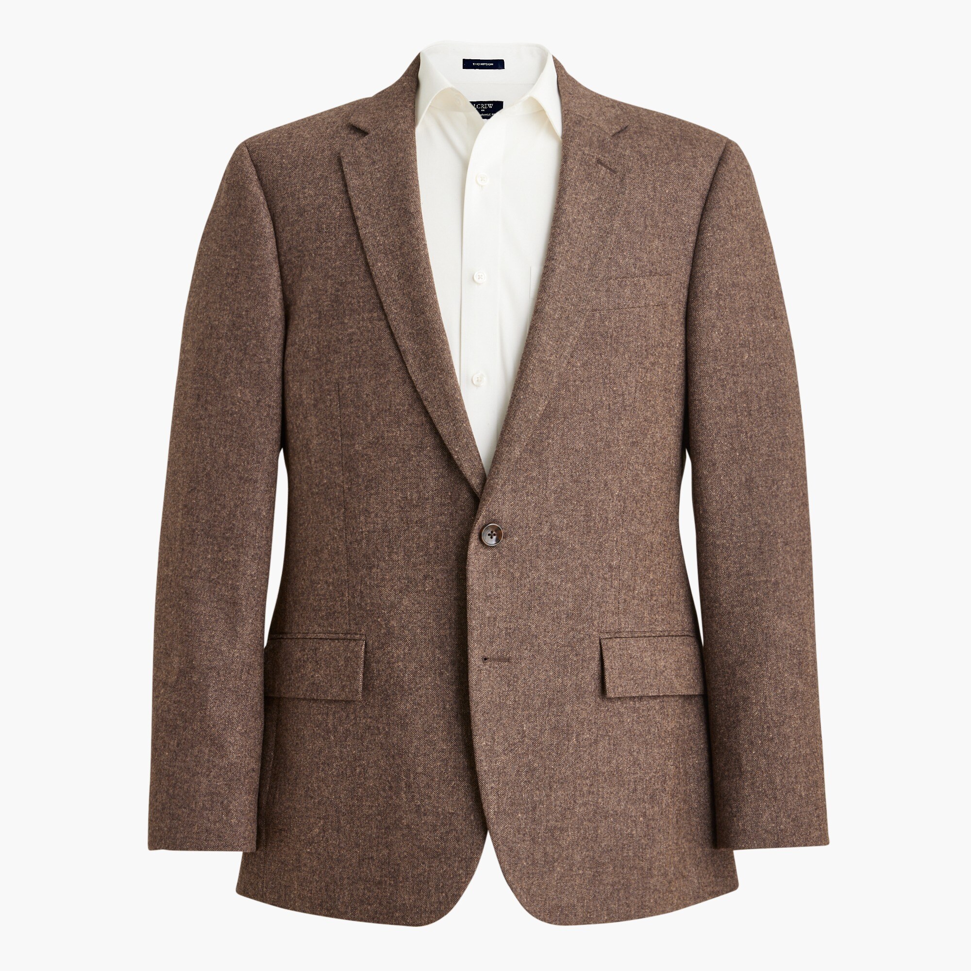  Slim-fit Thompson suit jacket in donegal wool blend