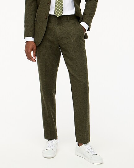 factory: slim-fit thompson suit pant in donegal wool blend for men