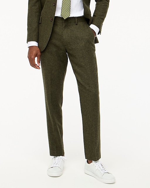 mens Slim-fit Thompson suit pant in Donegal wool blend
