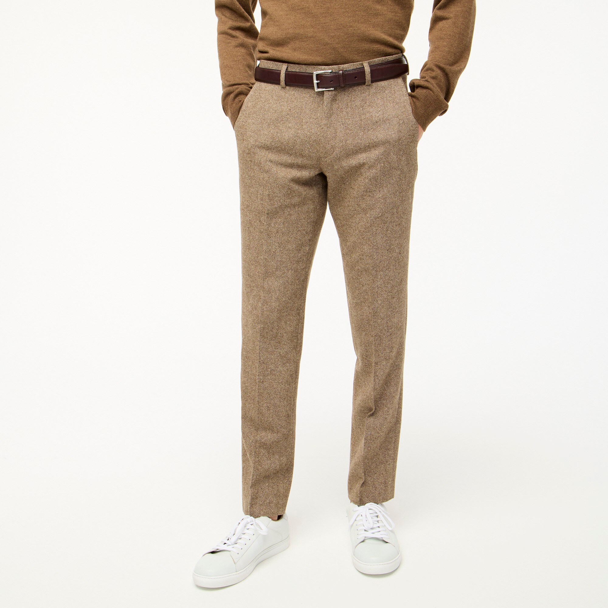 mens Slim-fit Thompson suit pant in Donegal wool blend