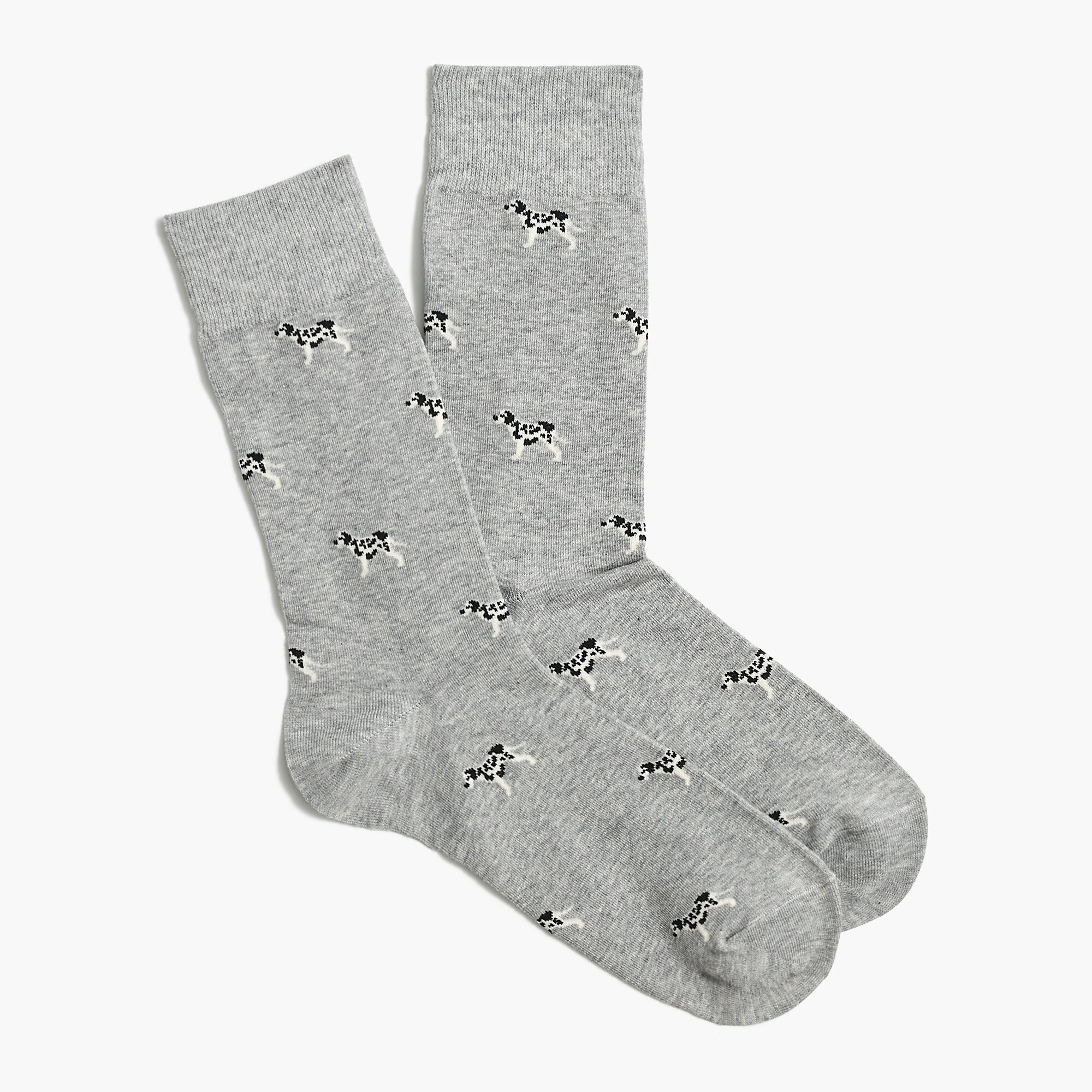dalmatian socks for men