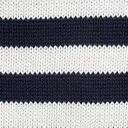 Boys' striped cotton rollneck™ sweater IVORY NAVY factory: boys' striped cotton rollneck™ sweater for boys