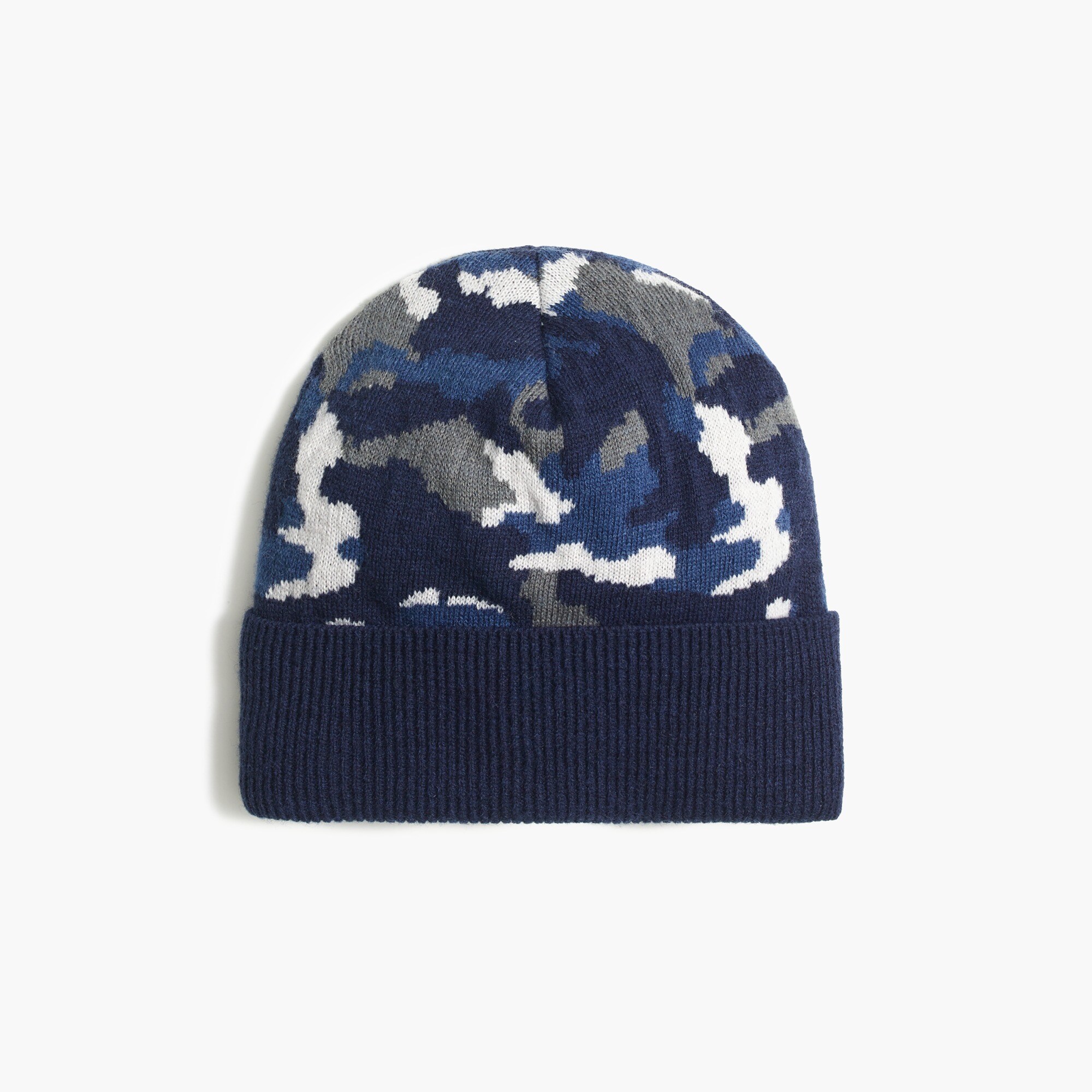 Kids' camo beanie hat