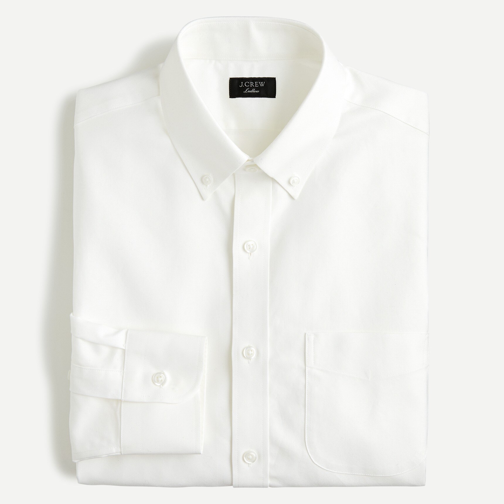 j crew white dress shirt