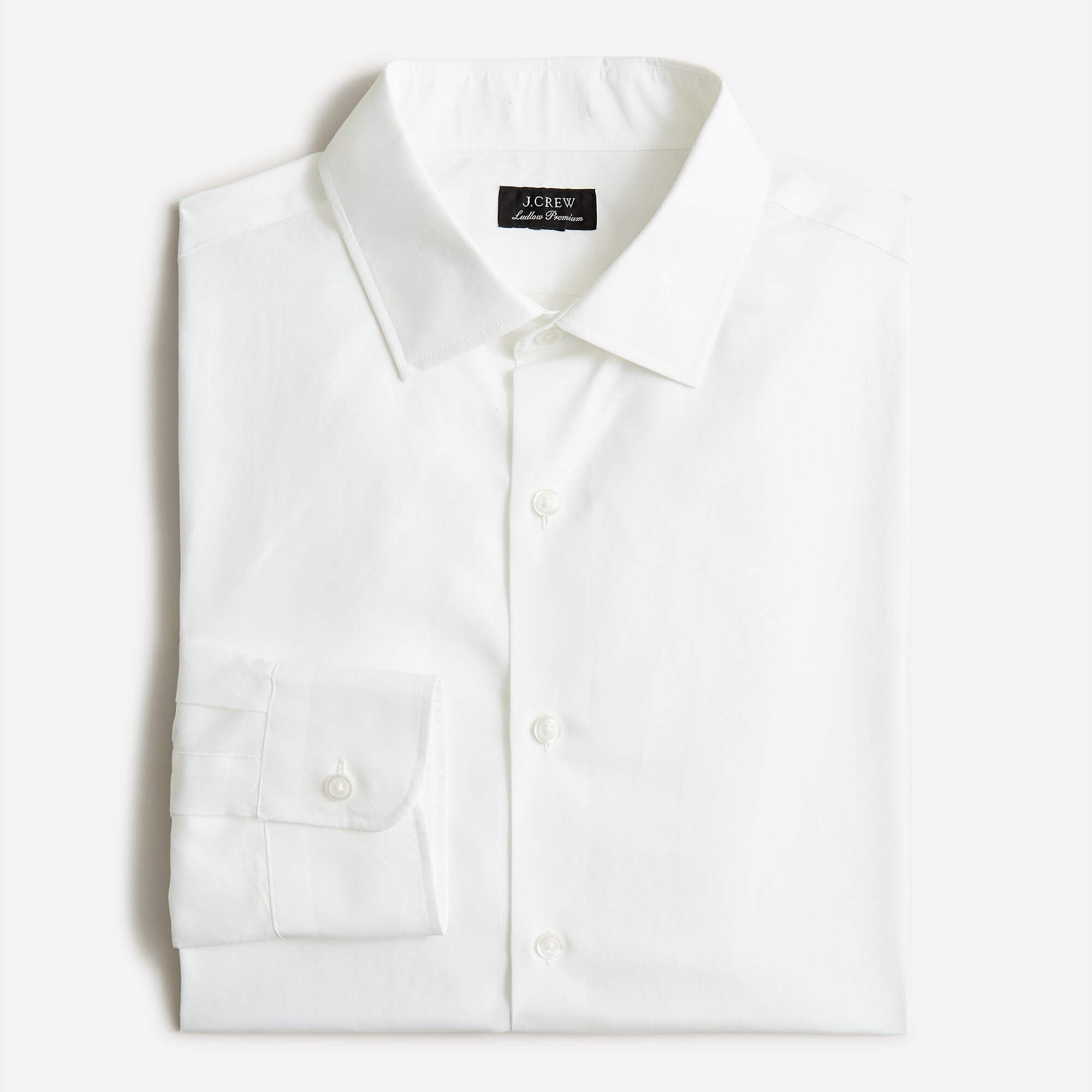 J.Crew Slimfit Ludlow Premium Fine Cotton Dress Shirt For Men