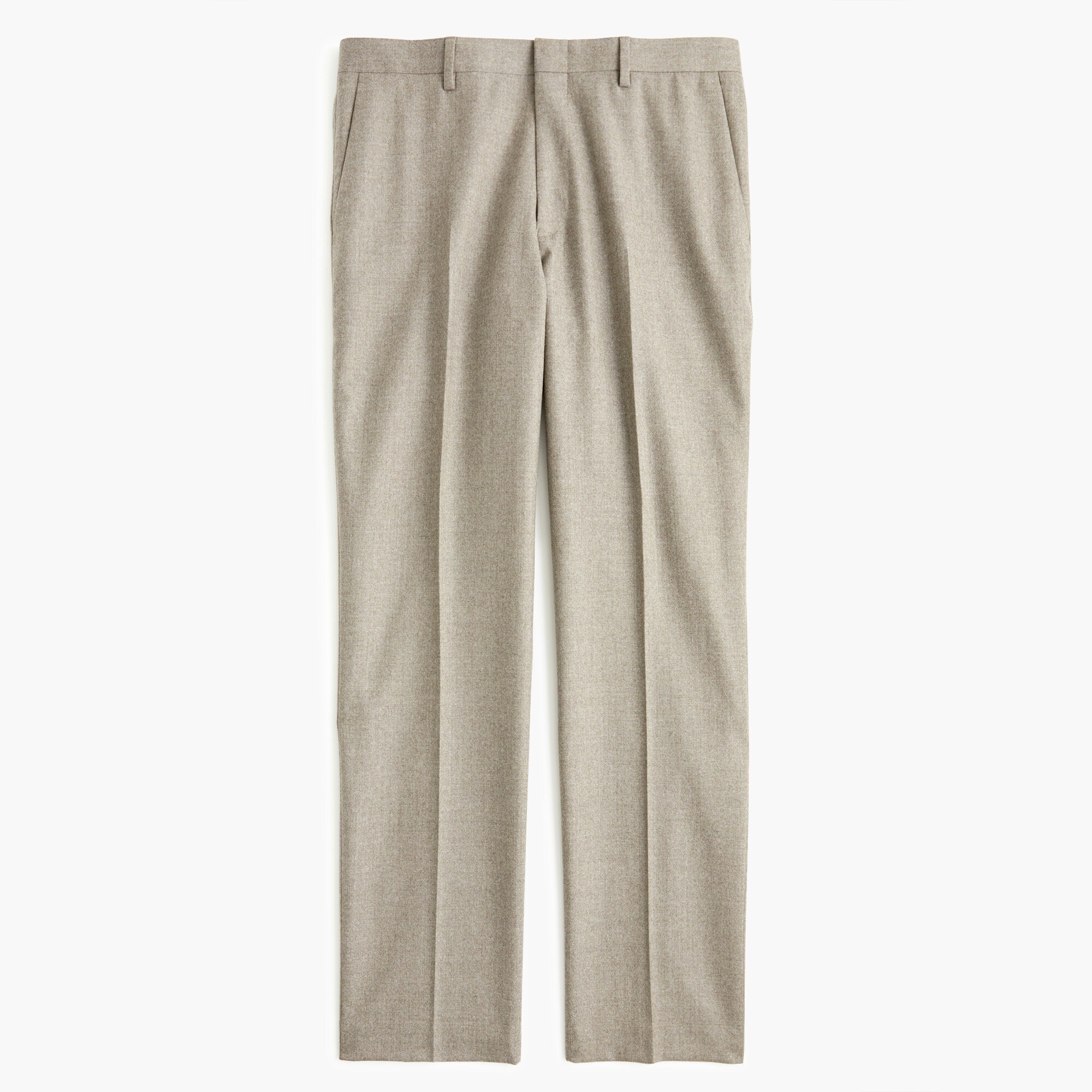 Ludlow Classic-fit suit pant in Italian heathered wool flannel
