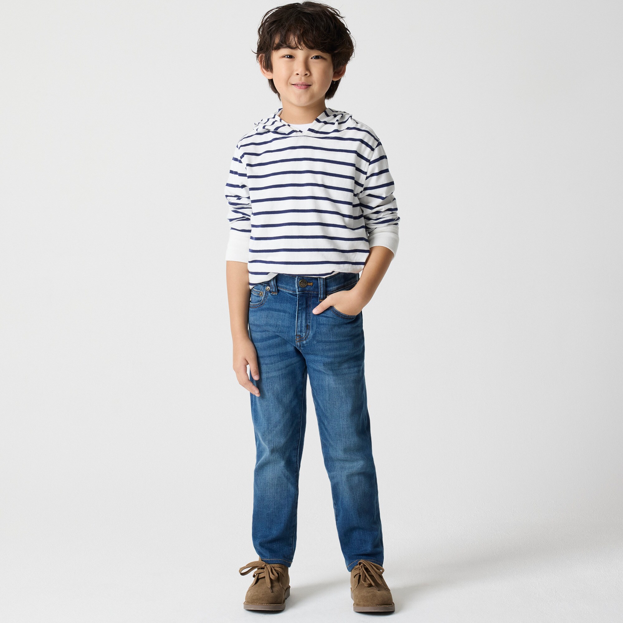 Boys' slim-fit flex jean in medium wash