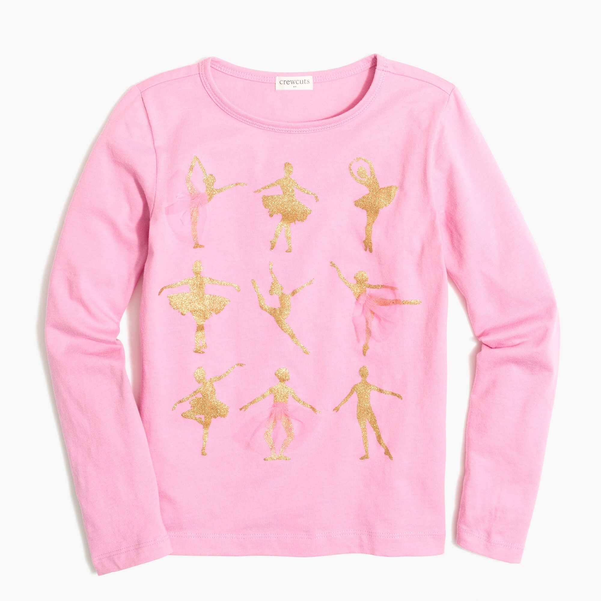 Girls' ballerina graphic tee