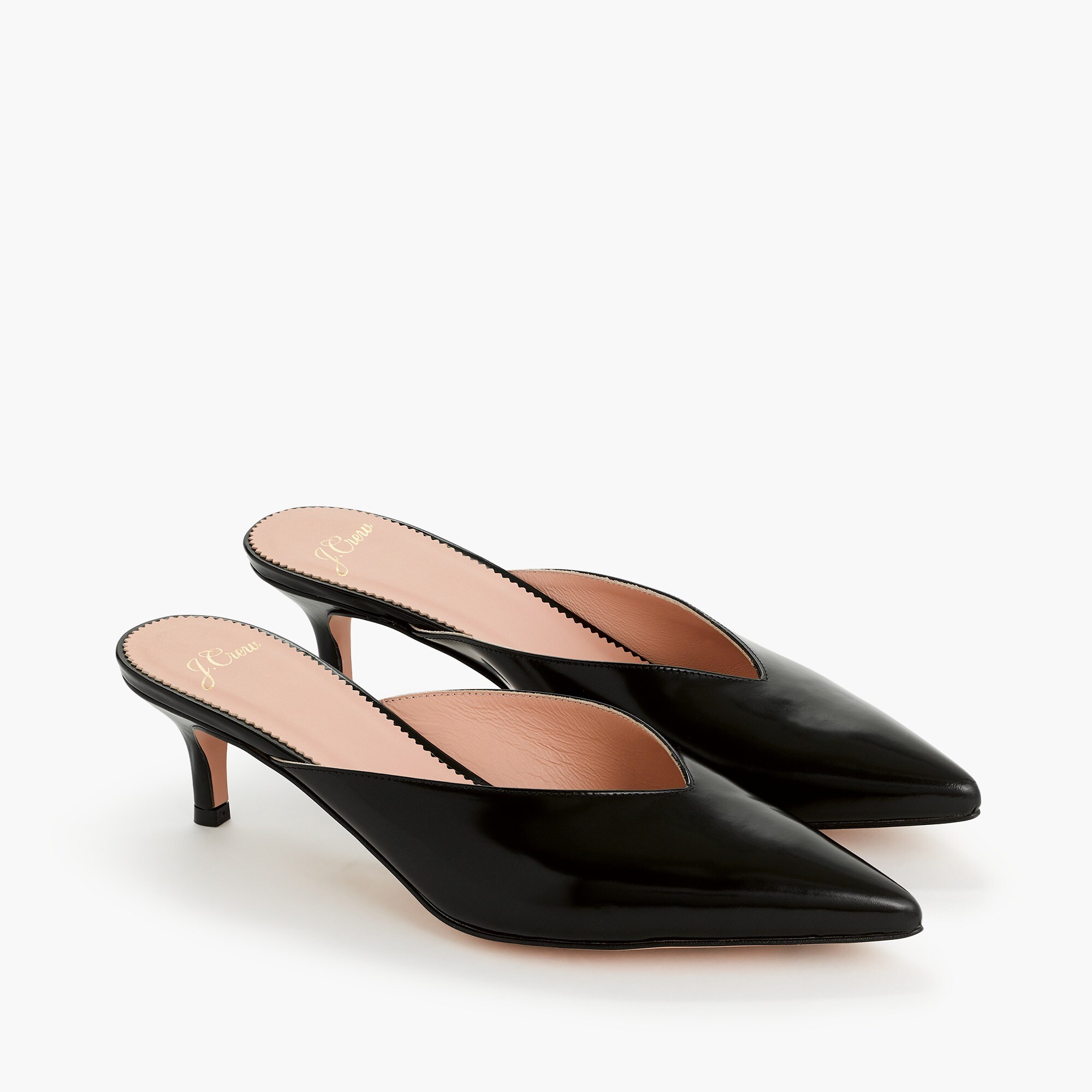 Sophia kitten heels in Italian leather