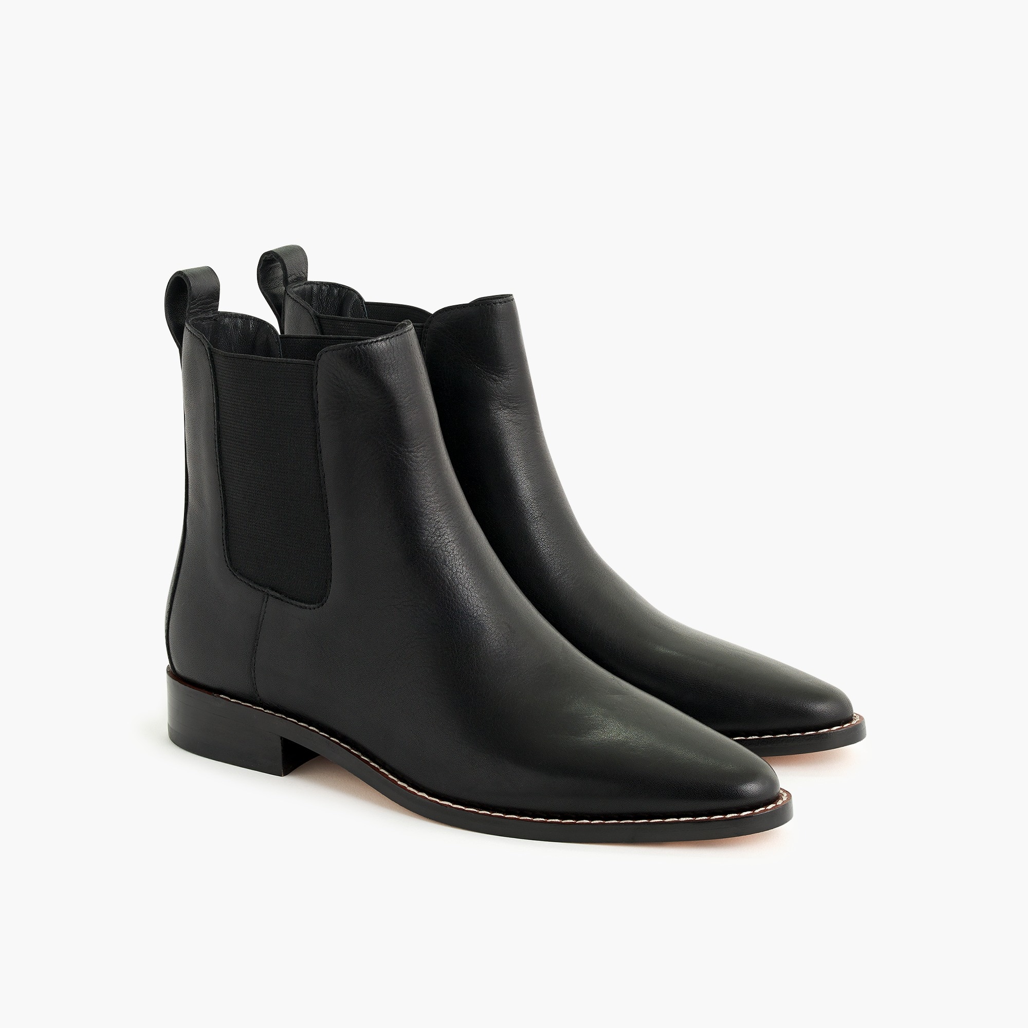 Leather Chelsea boots