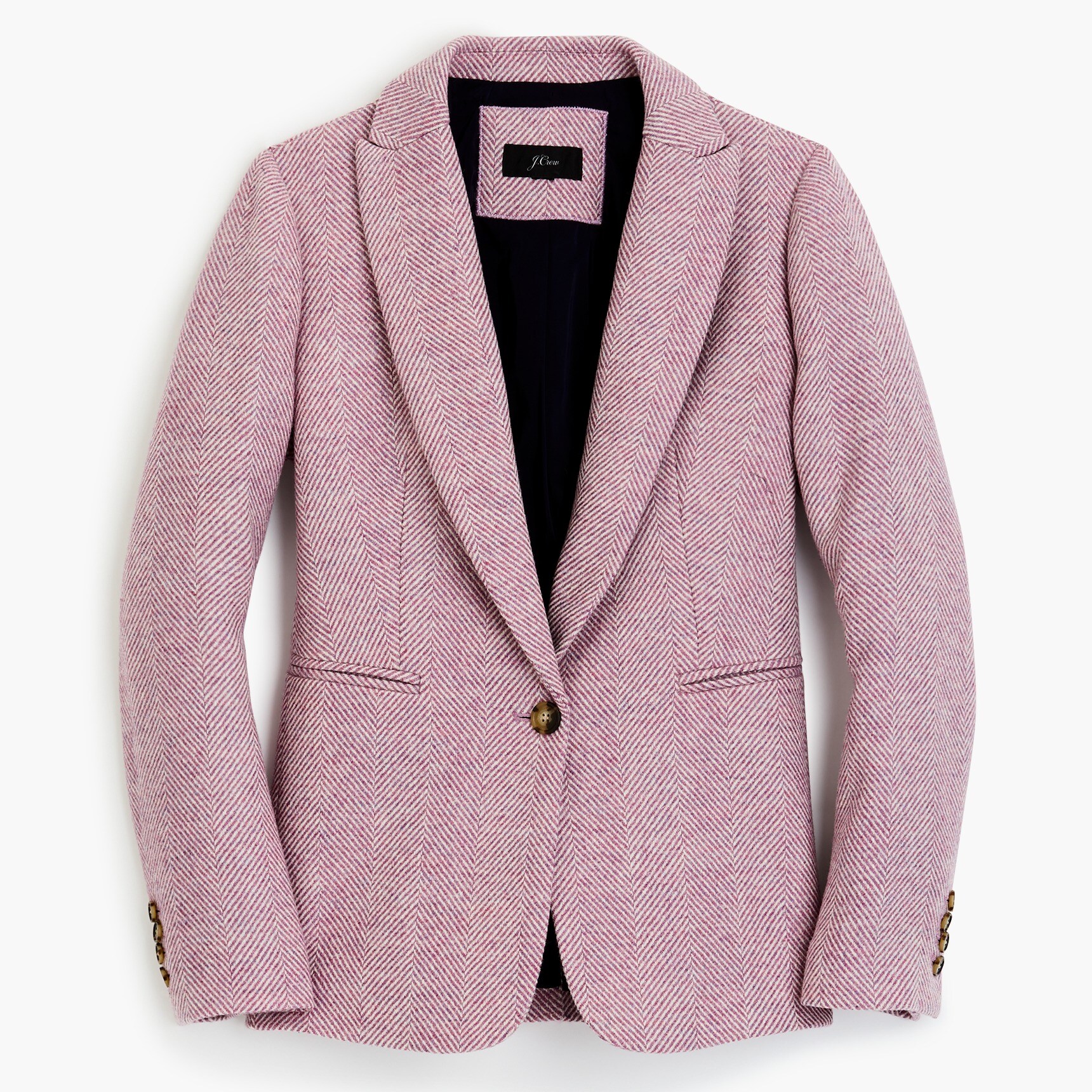 J.Crew Petite Parke Blazer In English Herringbone Wool