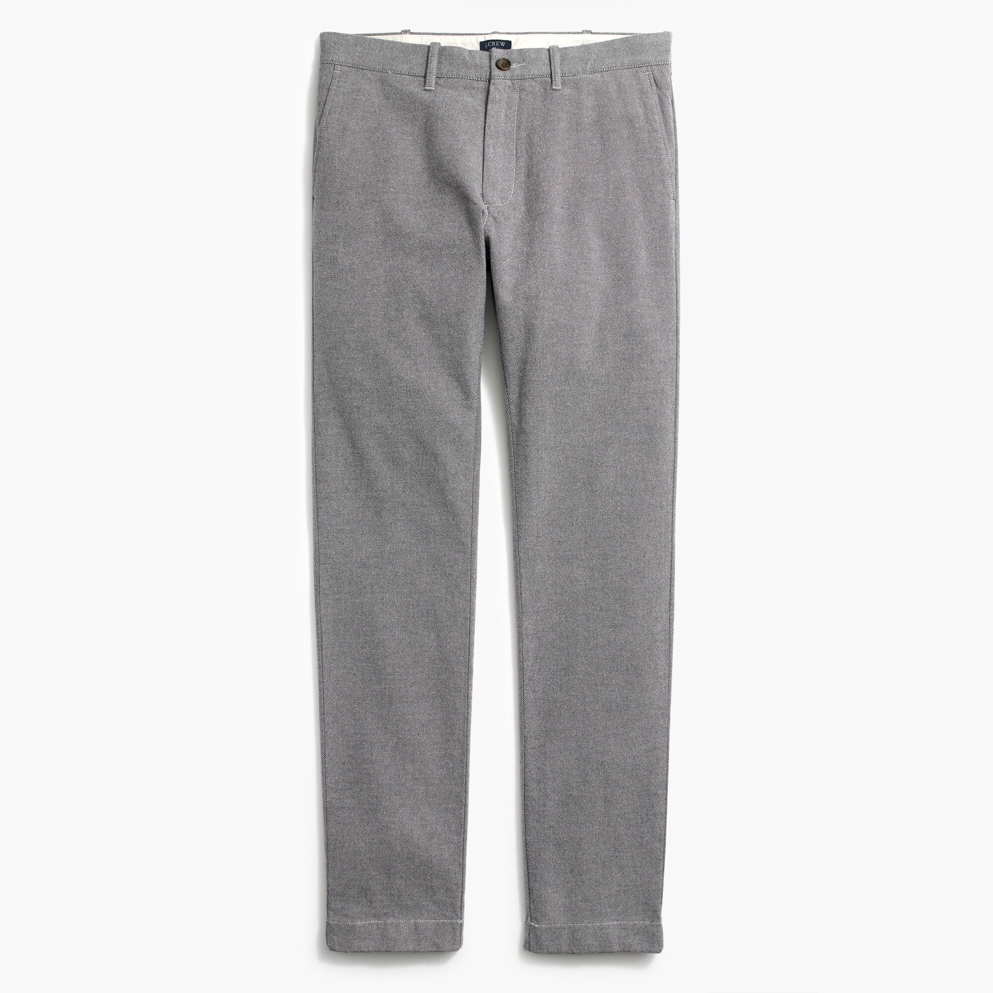 Straight-fit pant in brushed twill
