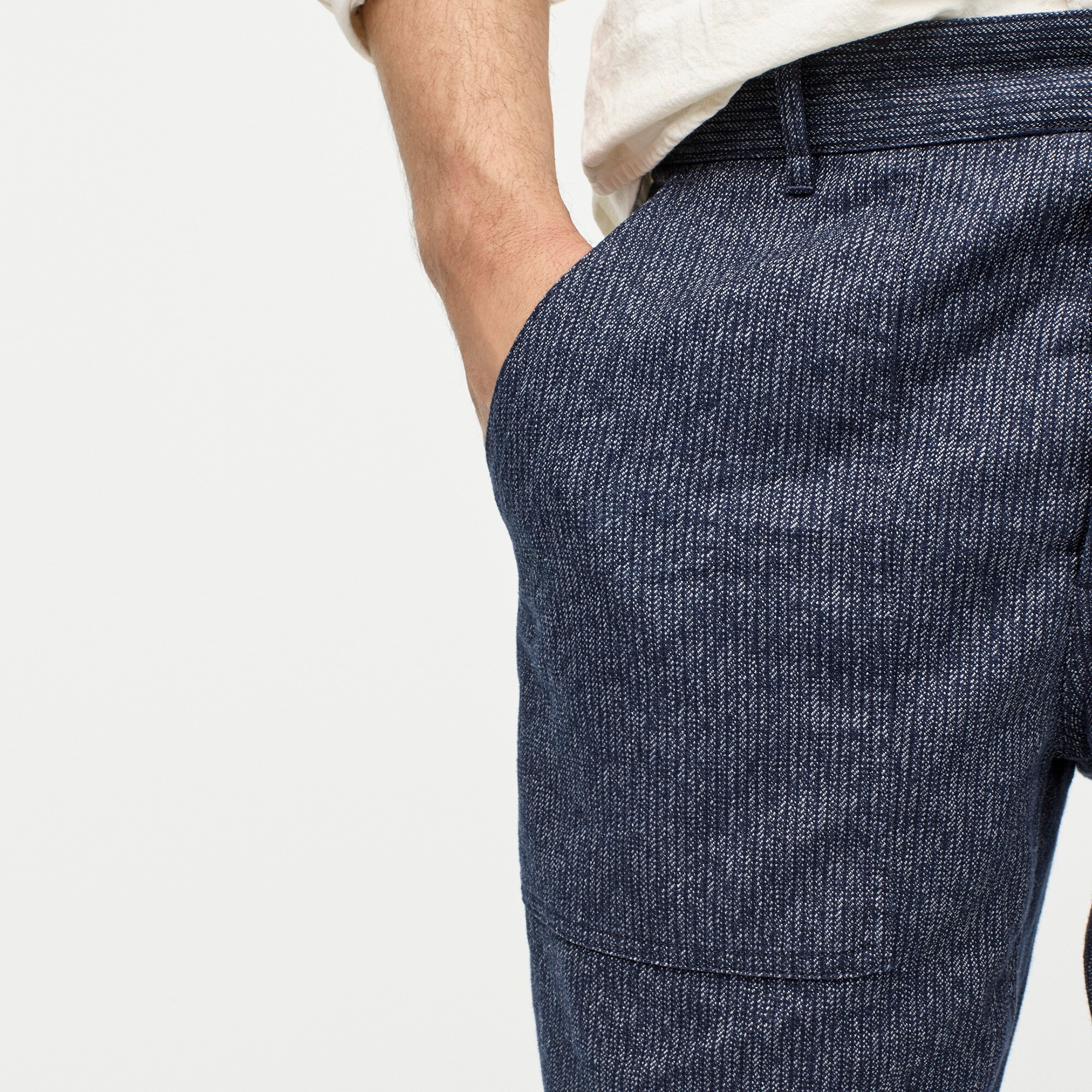 J Crew Wallace Barnes Military Camp Pant In Railroad Broken Twill