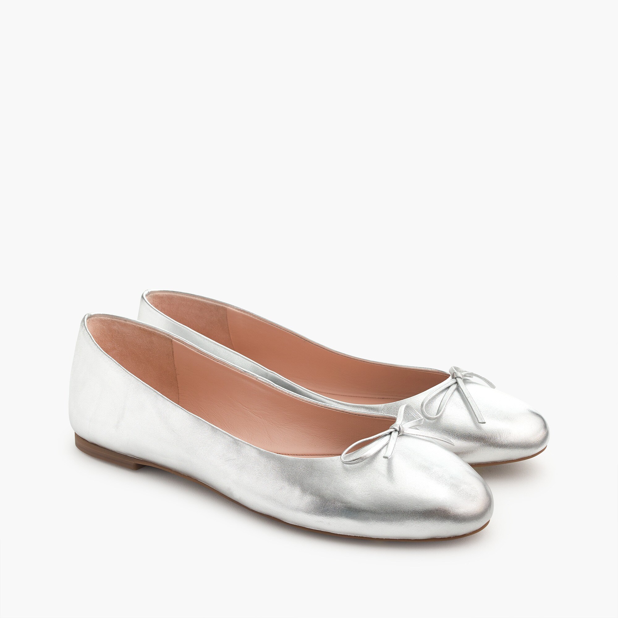 Metallic flats womens deals