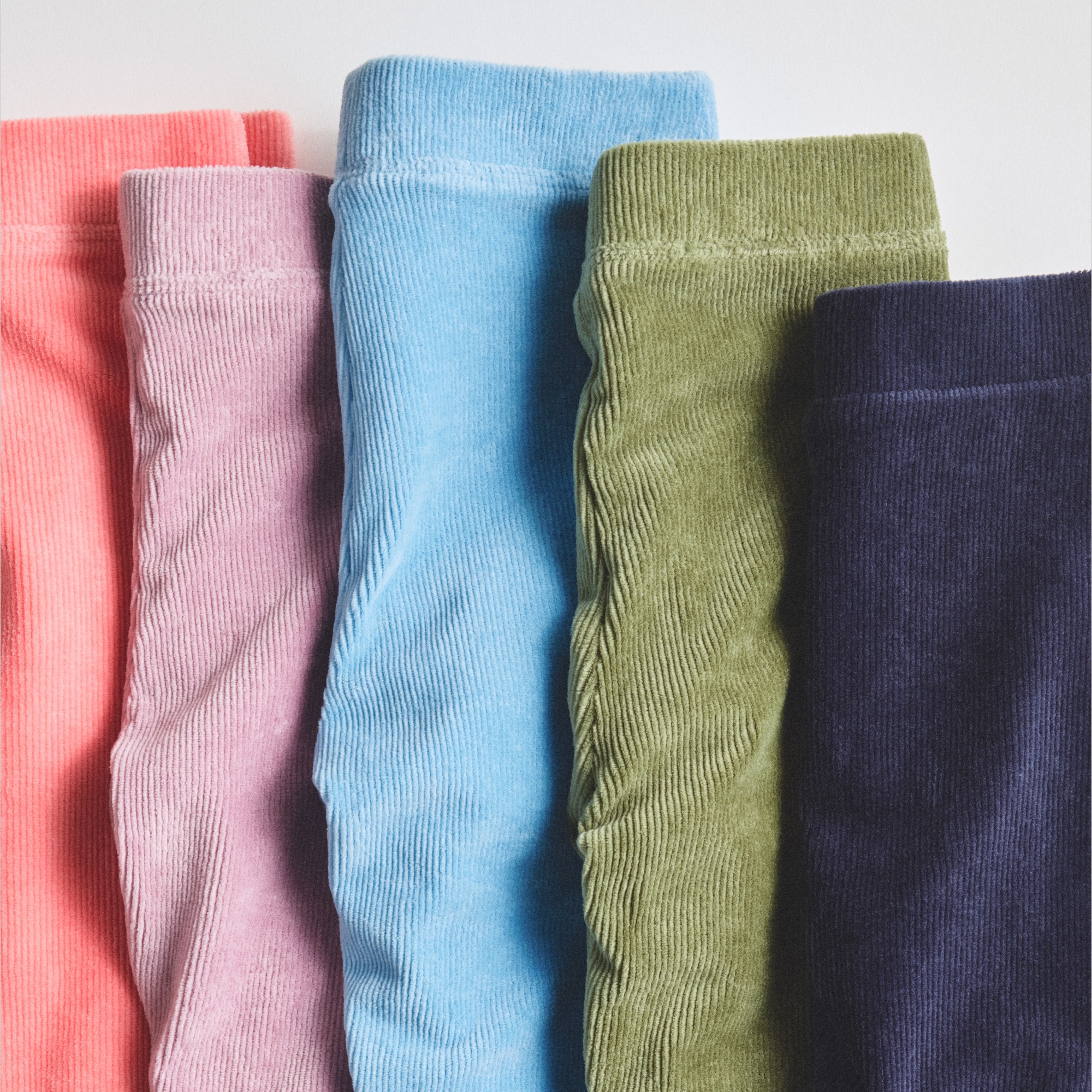 Girls' stretch cozy cord leggings