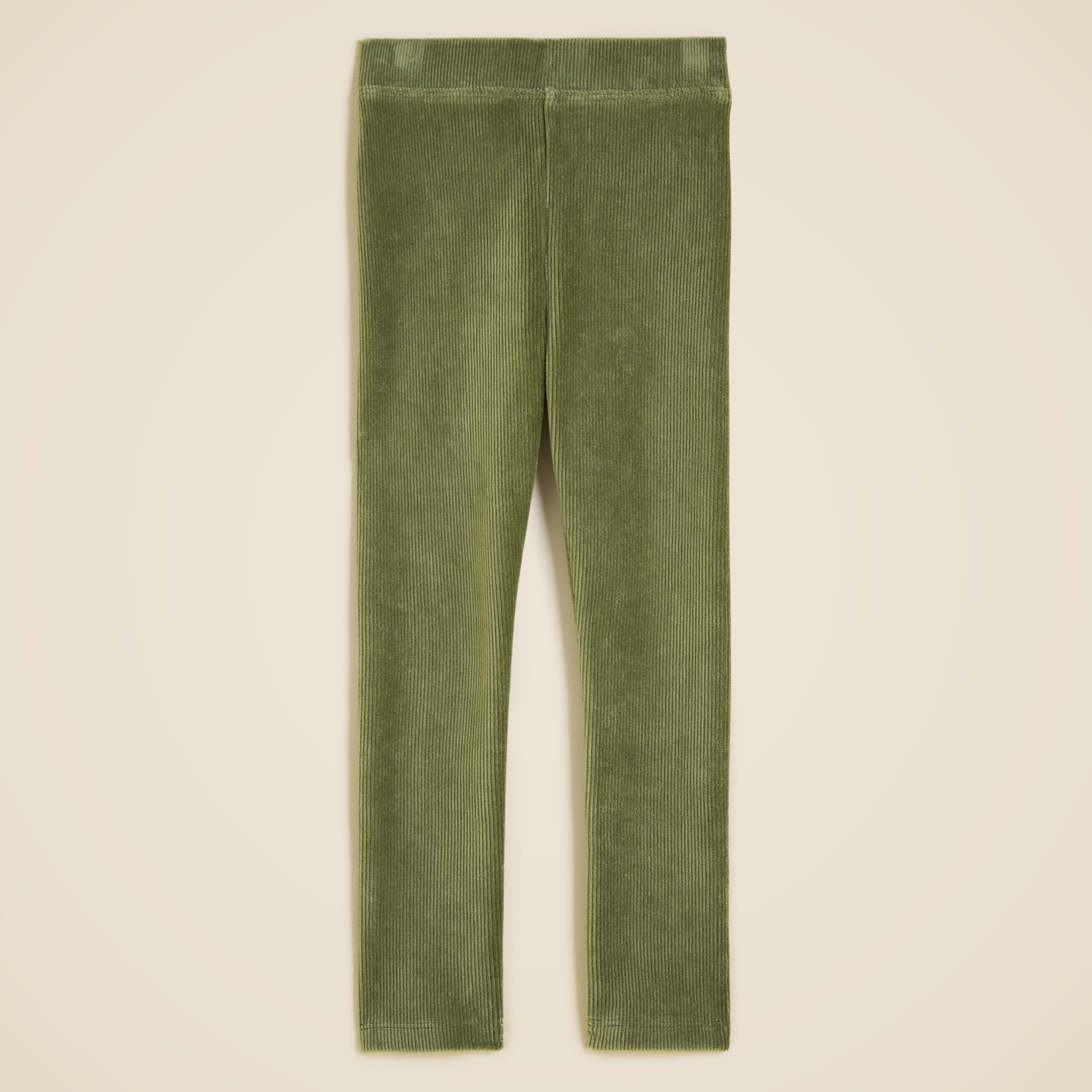 Girls' stretch cozy cord leggings