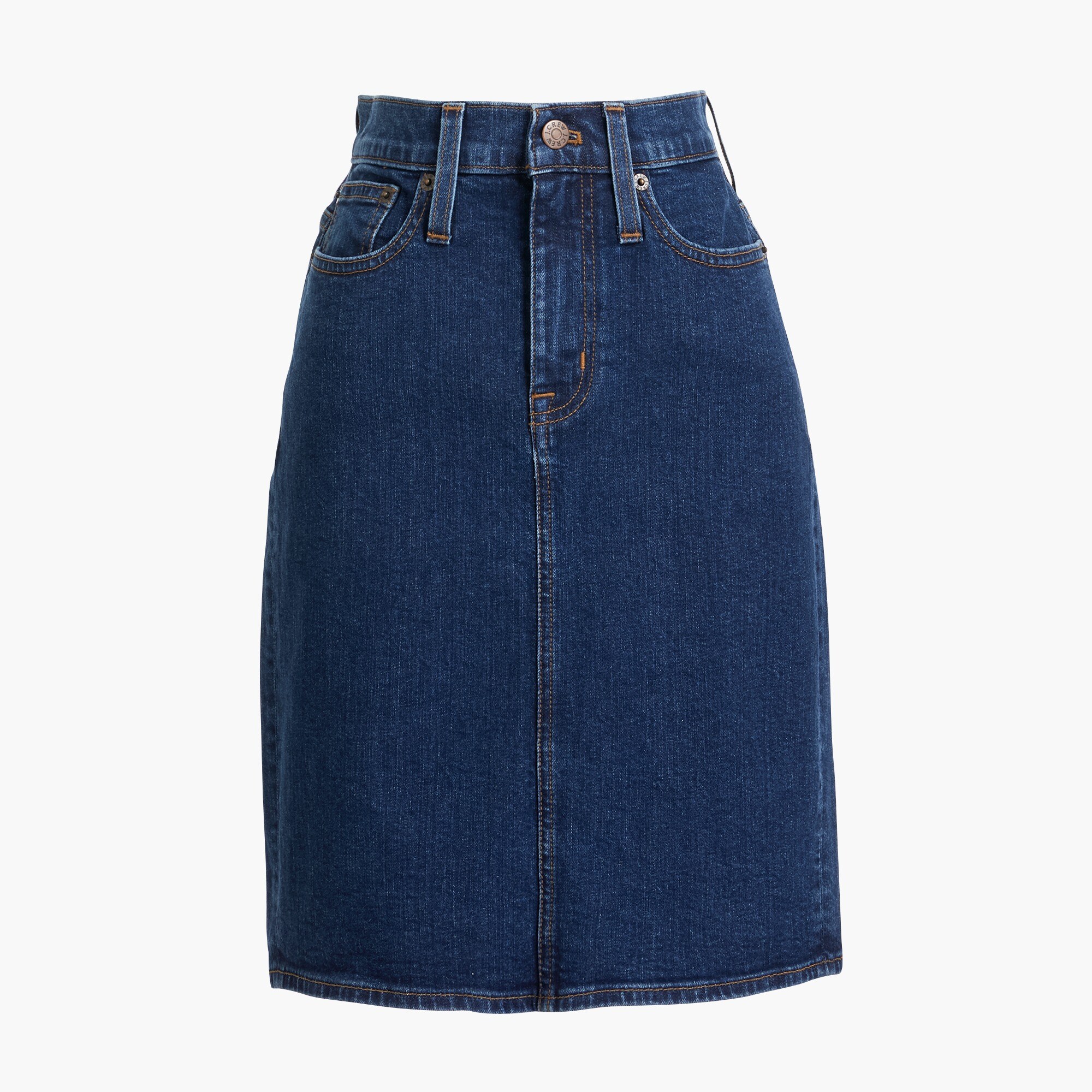 denim pencil skirt for women