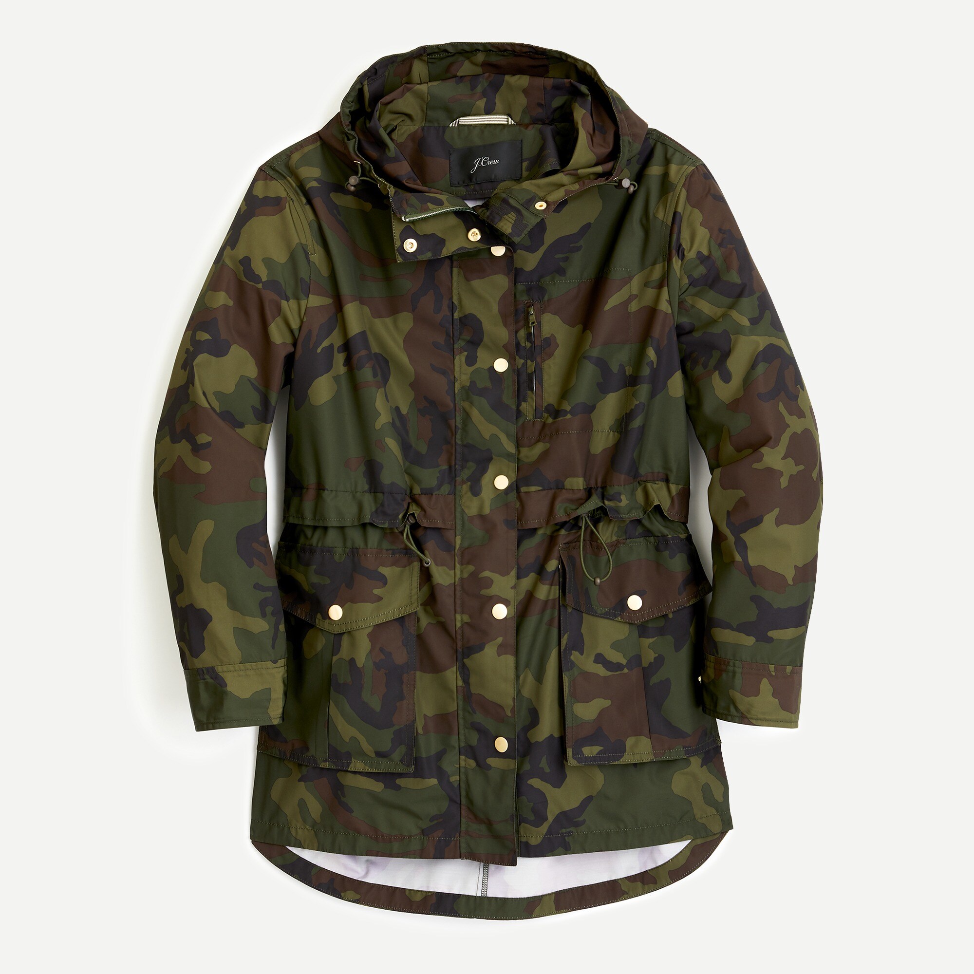 Perfect rain jacket in camo