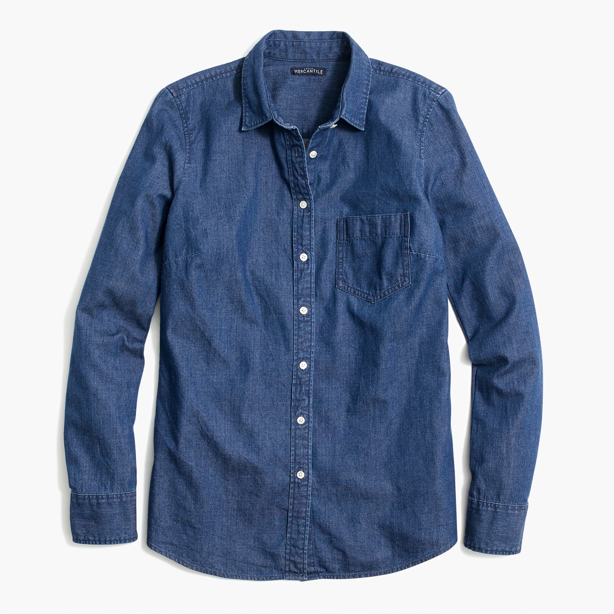 denim shirt in signature fit for women