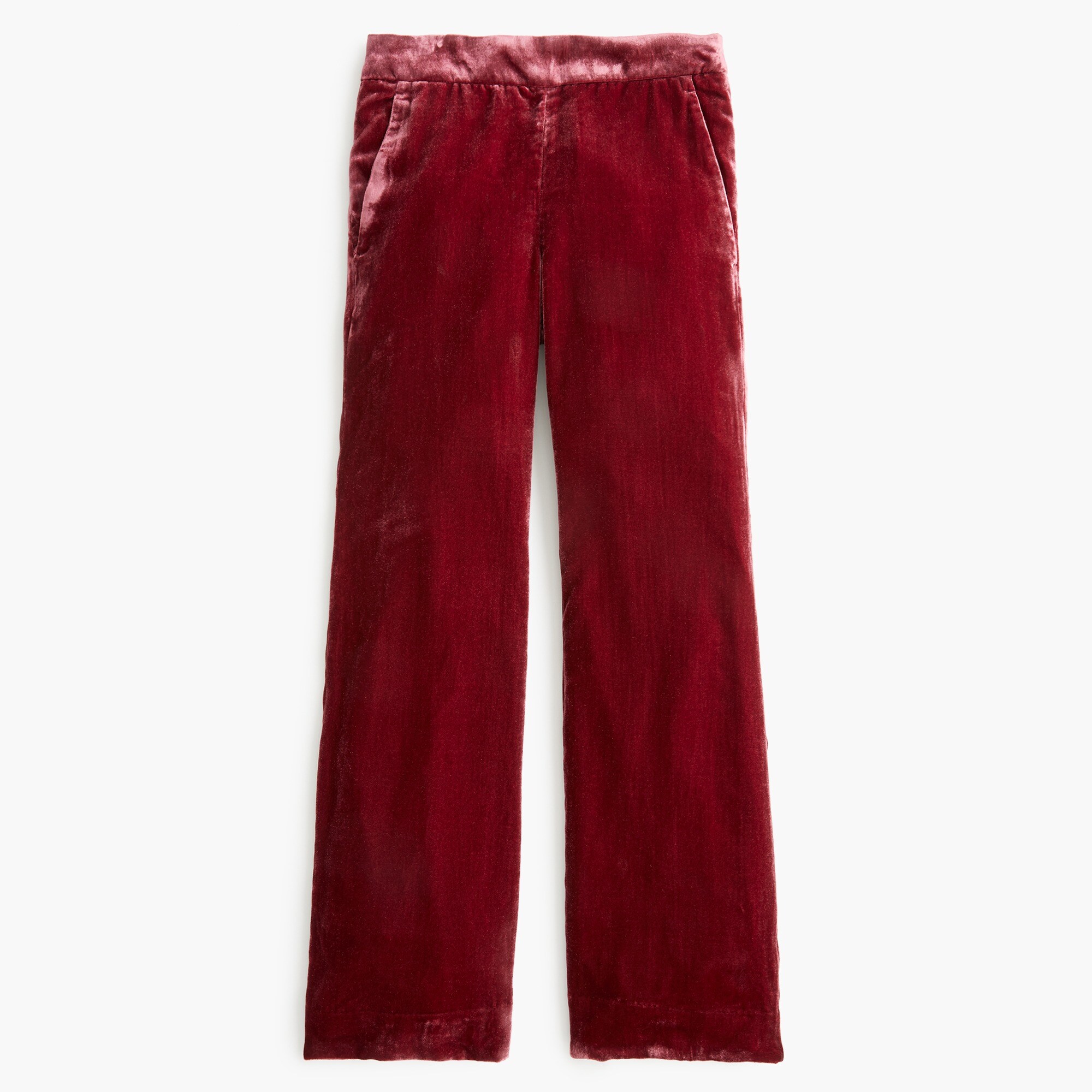 Pull-on Peyton pant in velvet