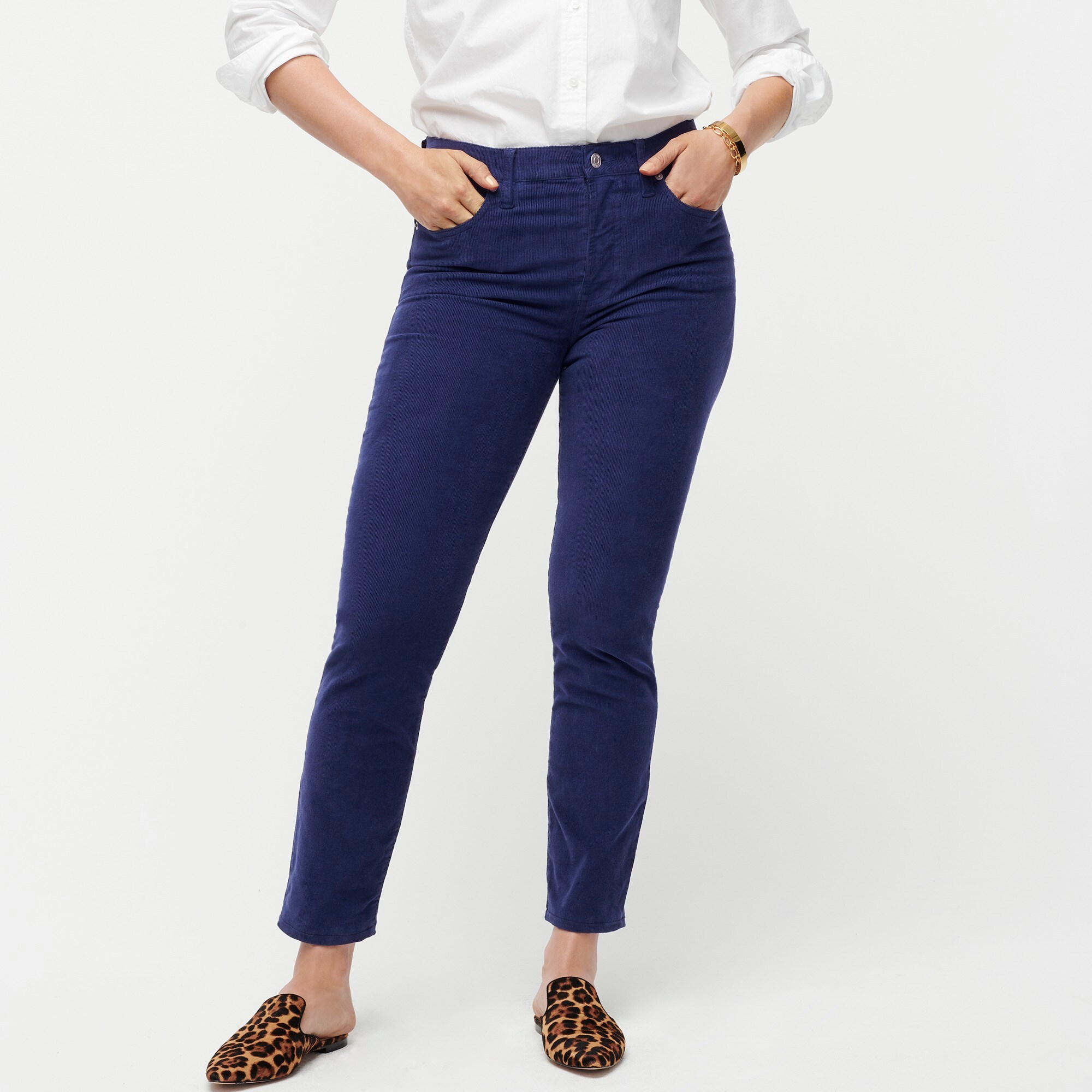 j crew corduroy women's pants