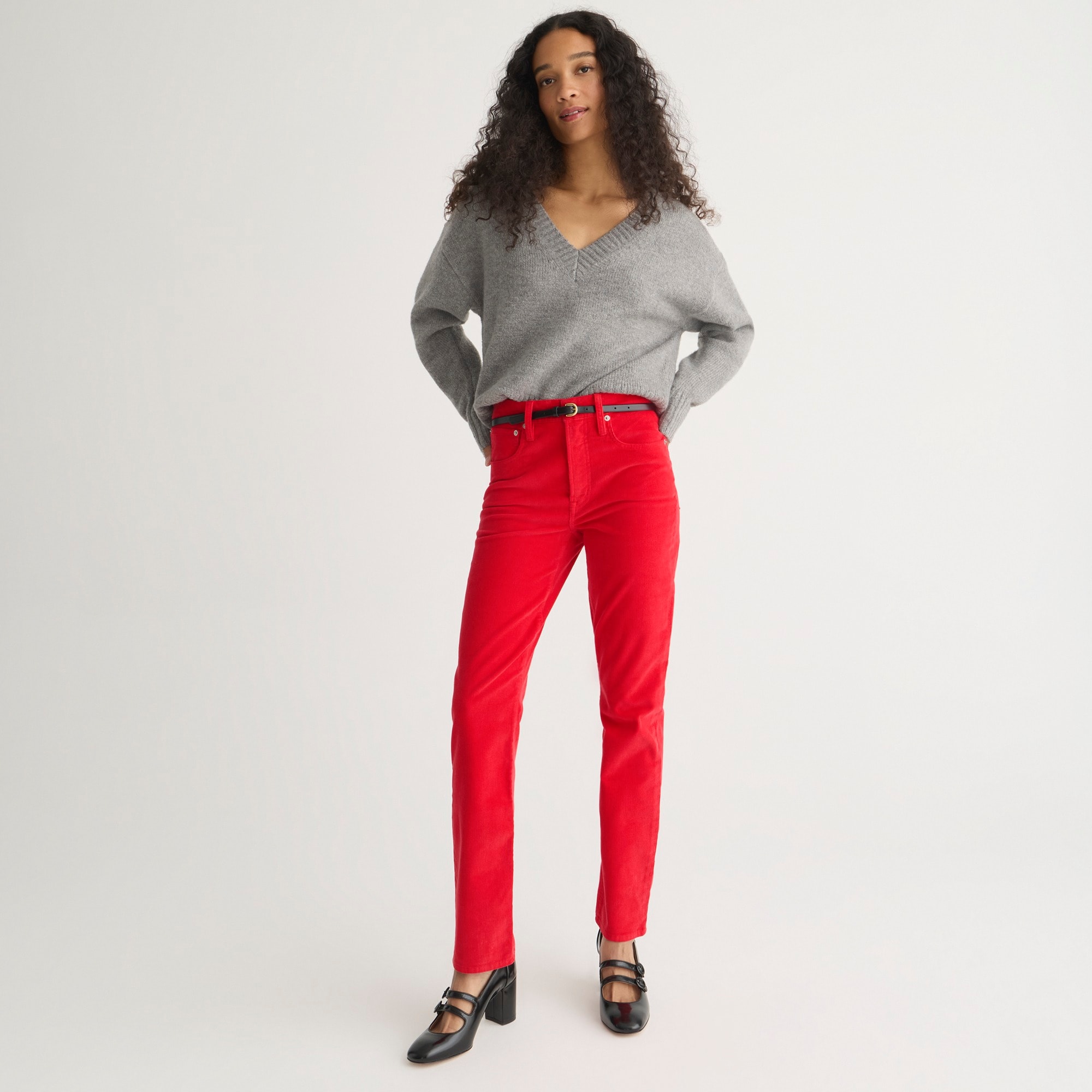 j.crew: vintage slim-straight corduroy pant for women
