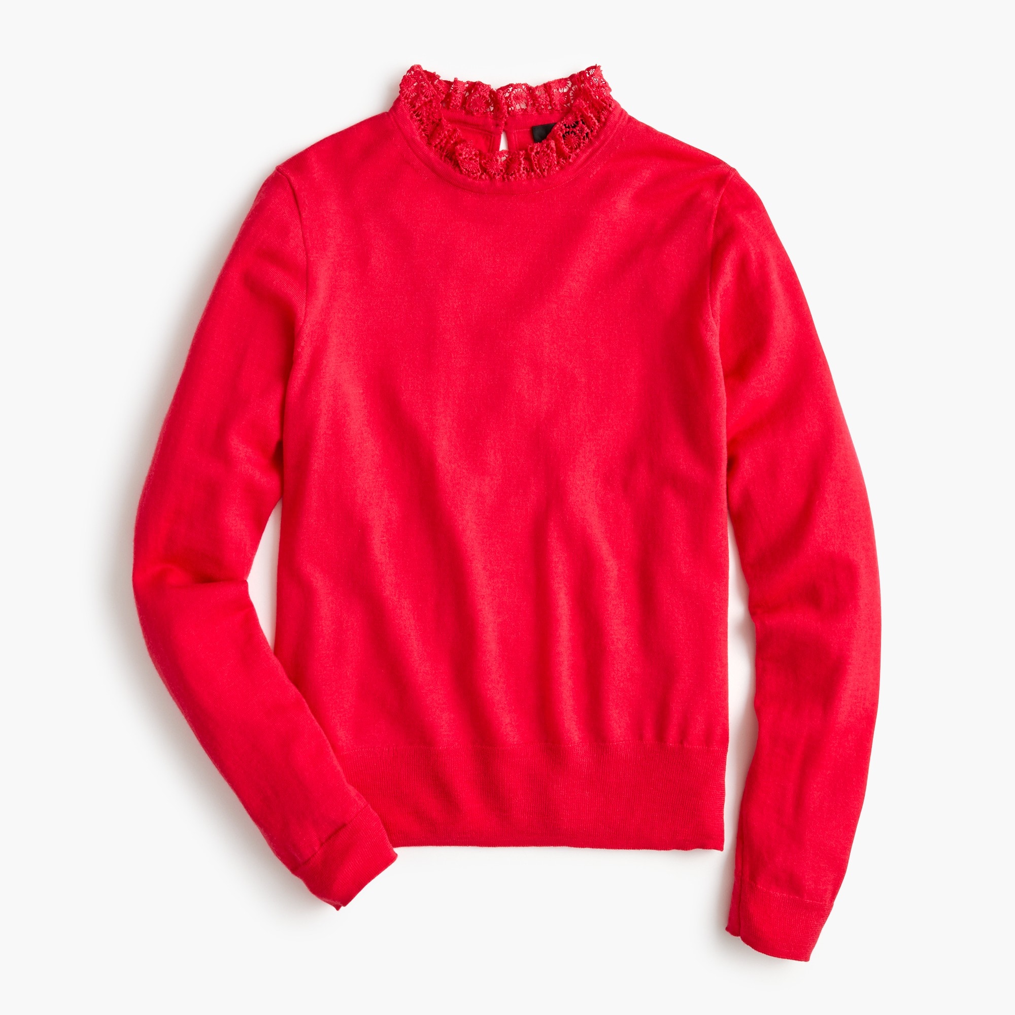 j crew tippi sweater with collar