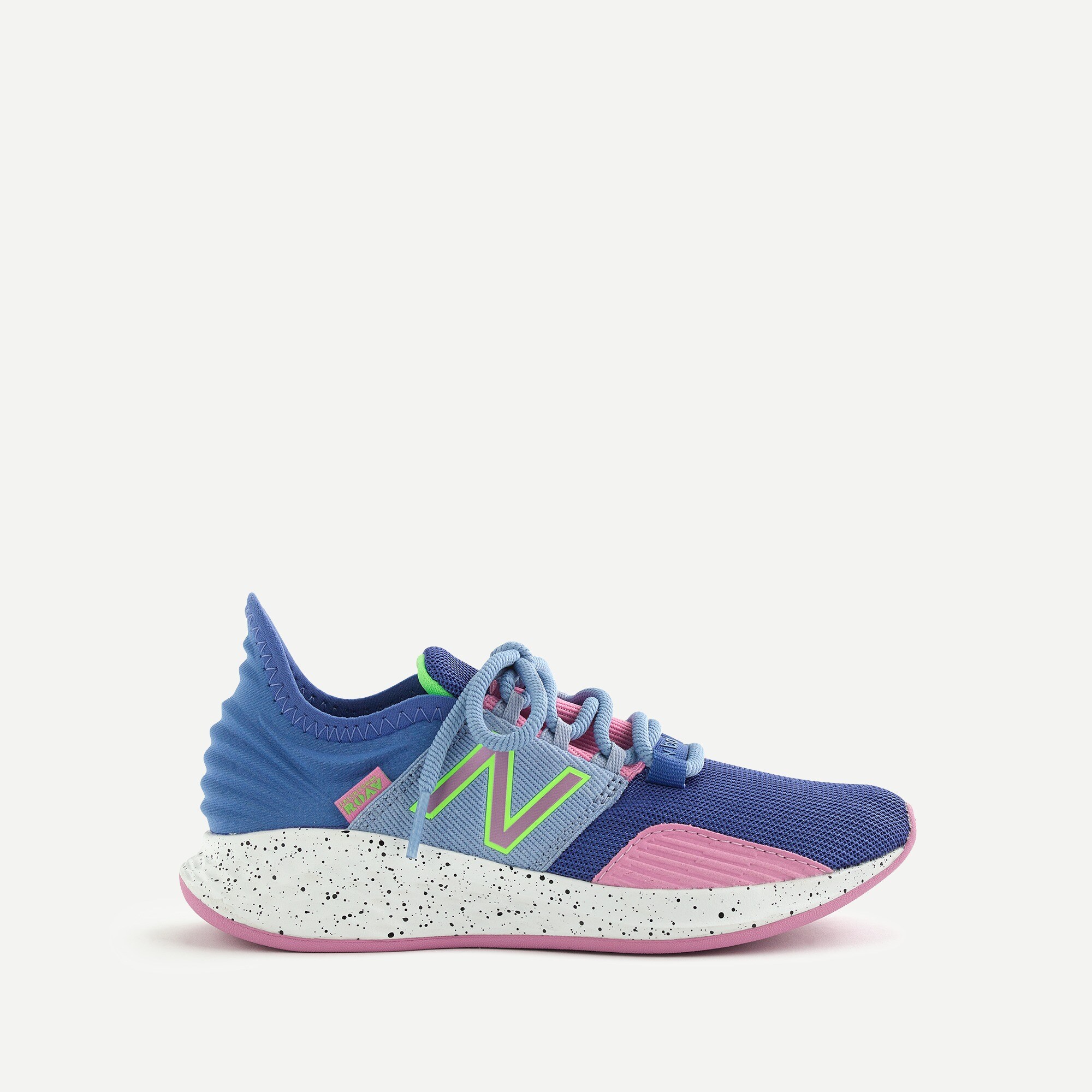 Kids' New Balance® for crewcuts blue Fresh Foam Roav sneakers in larger sizes